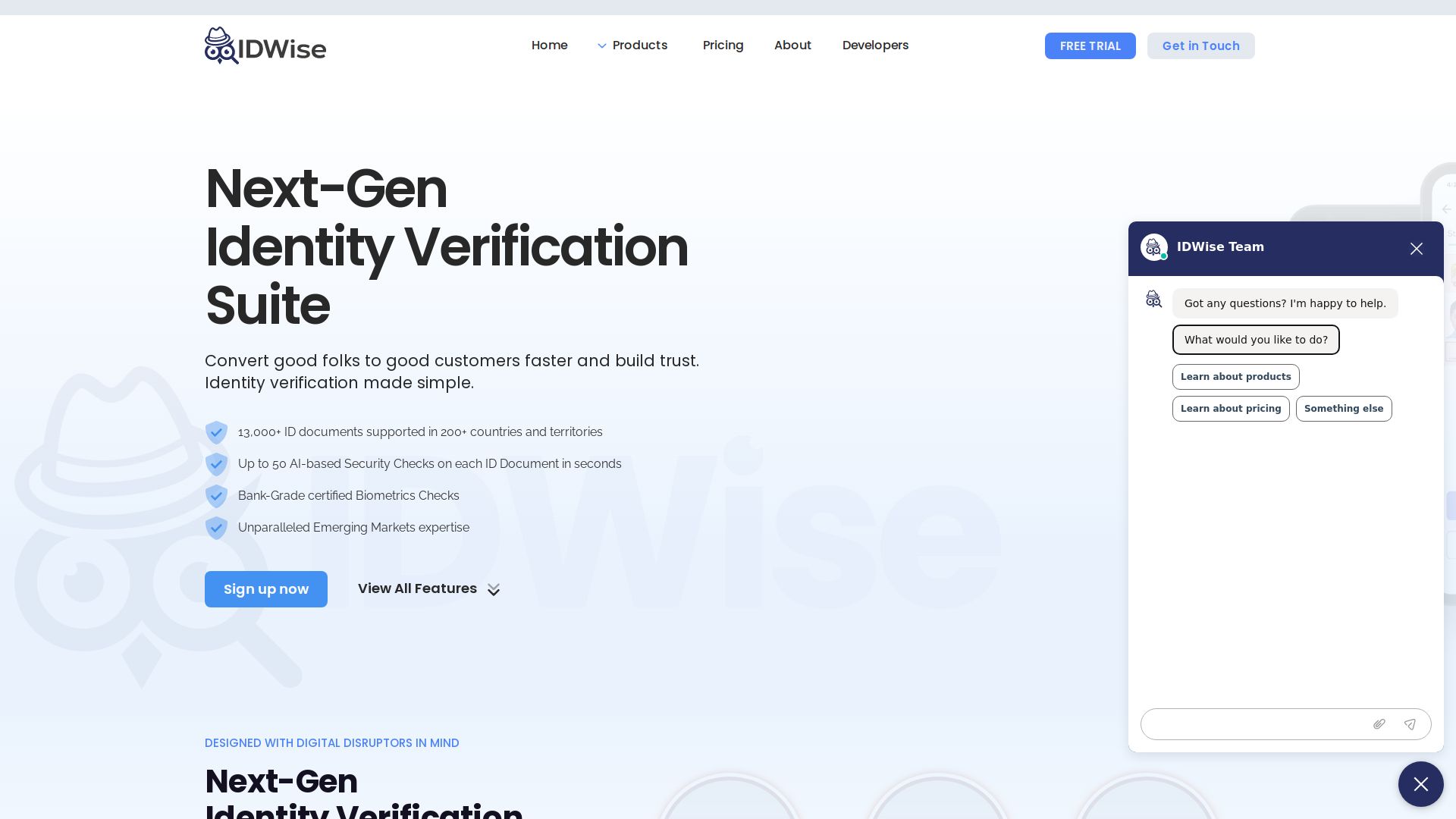 IDWise Identity Verification, eKYC & AML