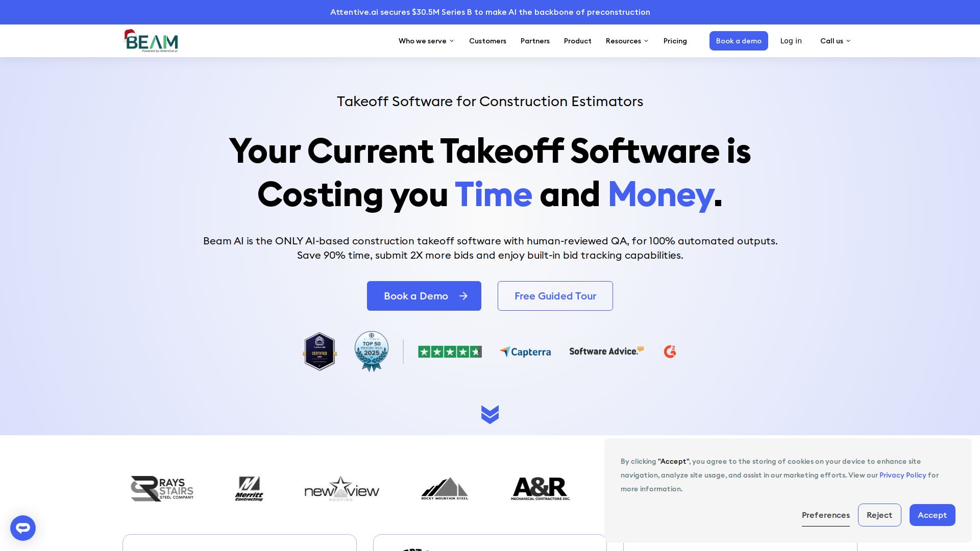 Beam AI Takeoff Software