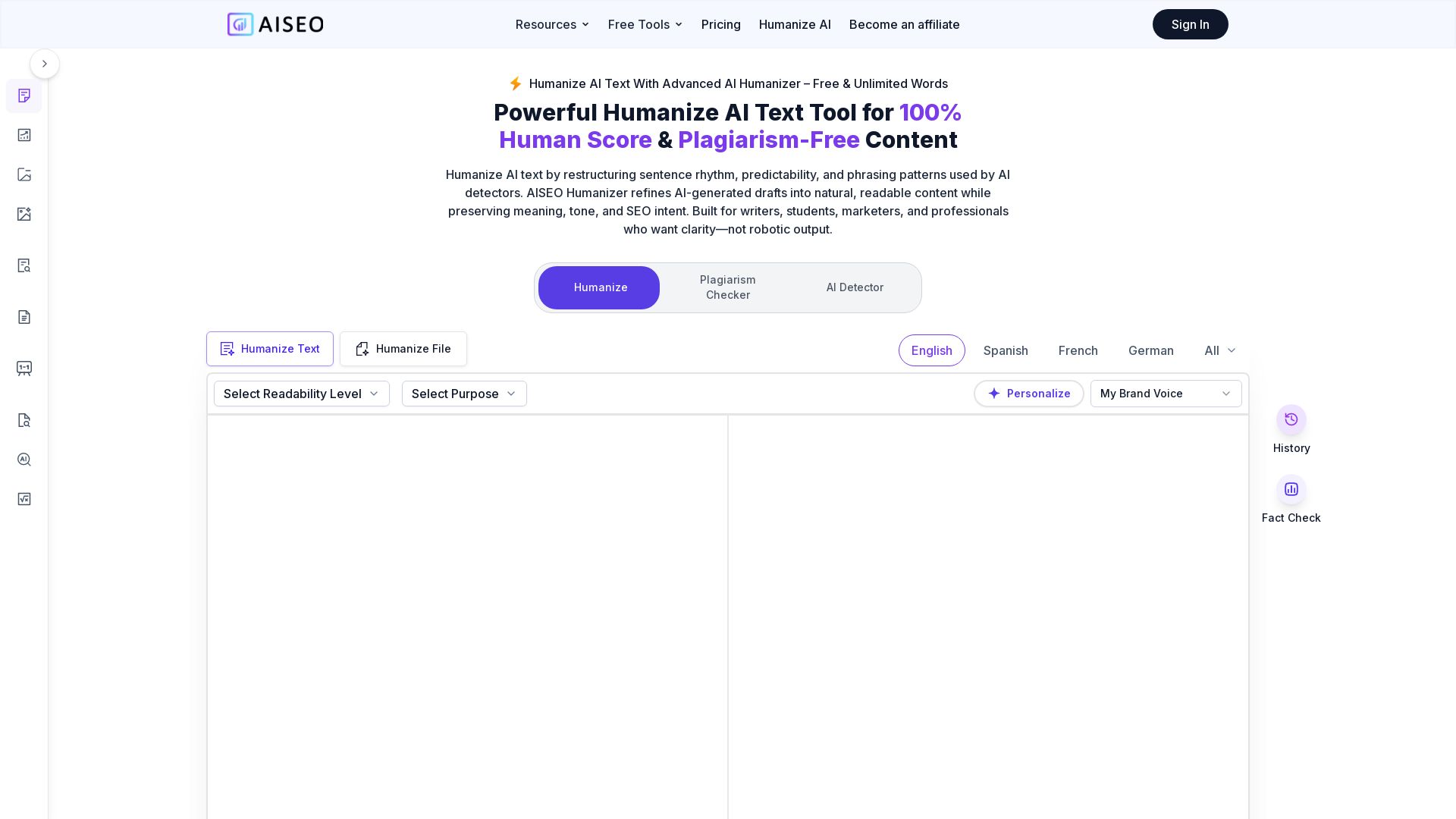 AISEO humanizer