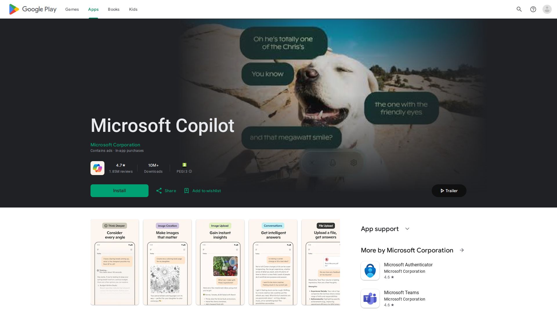 Microsoft Copilot for Android