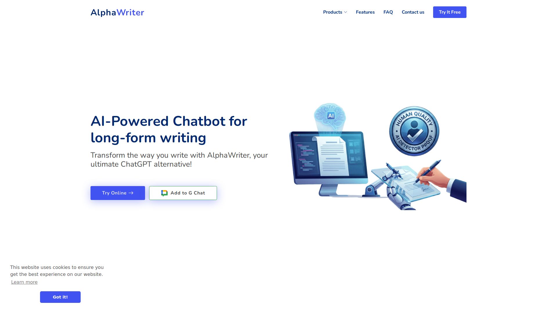 AlphaWriter