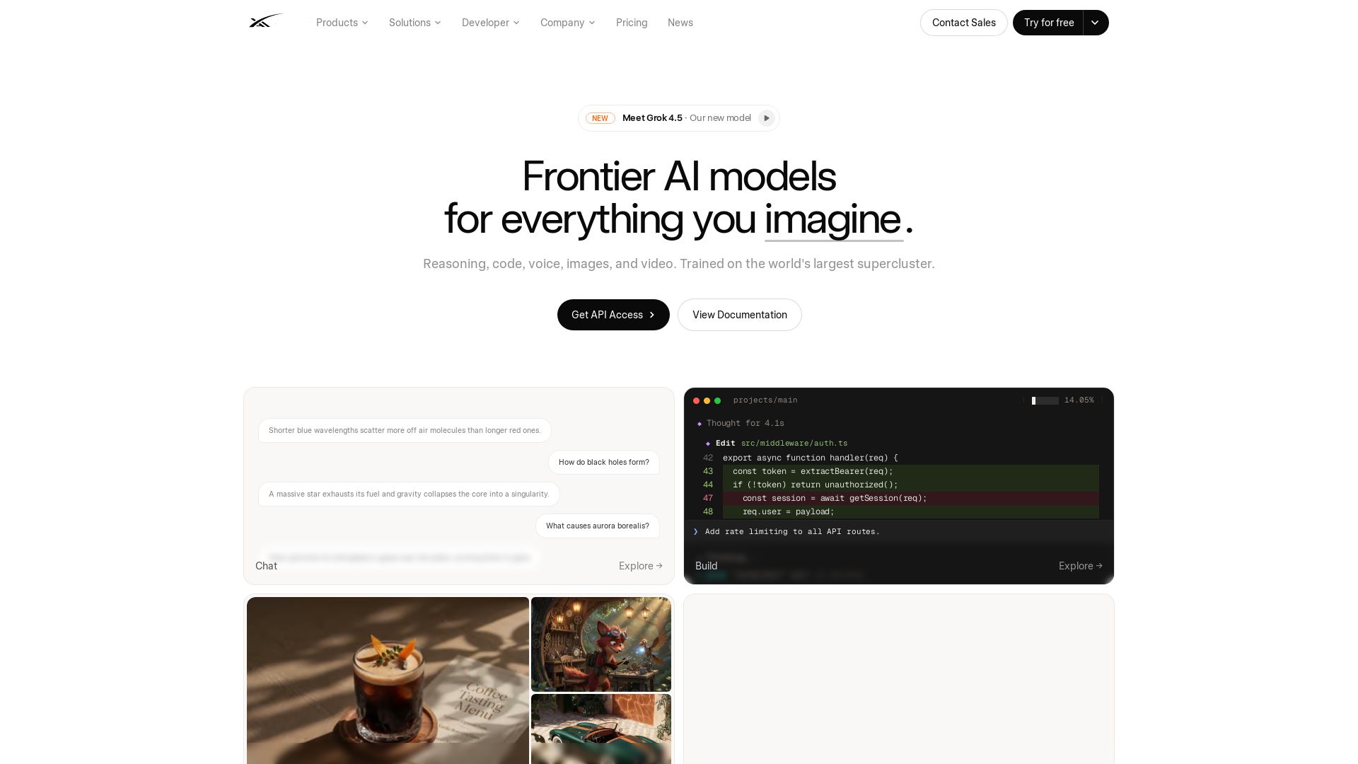Grok AI assistant