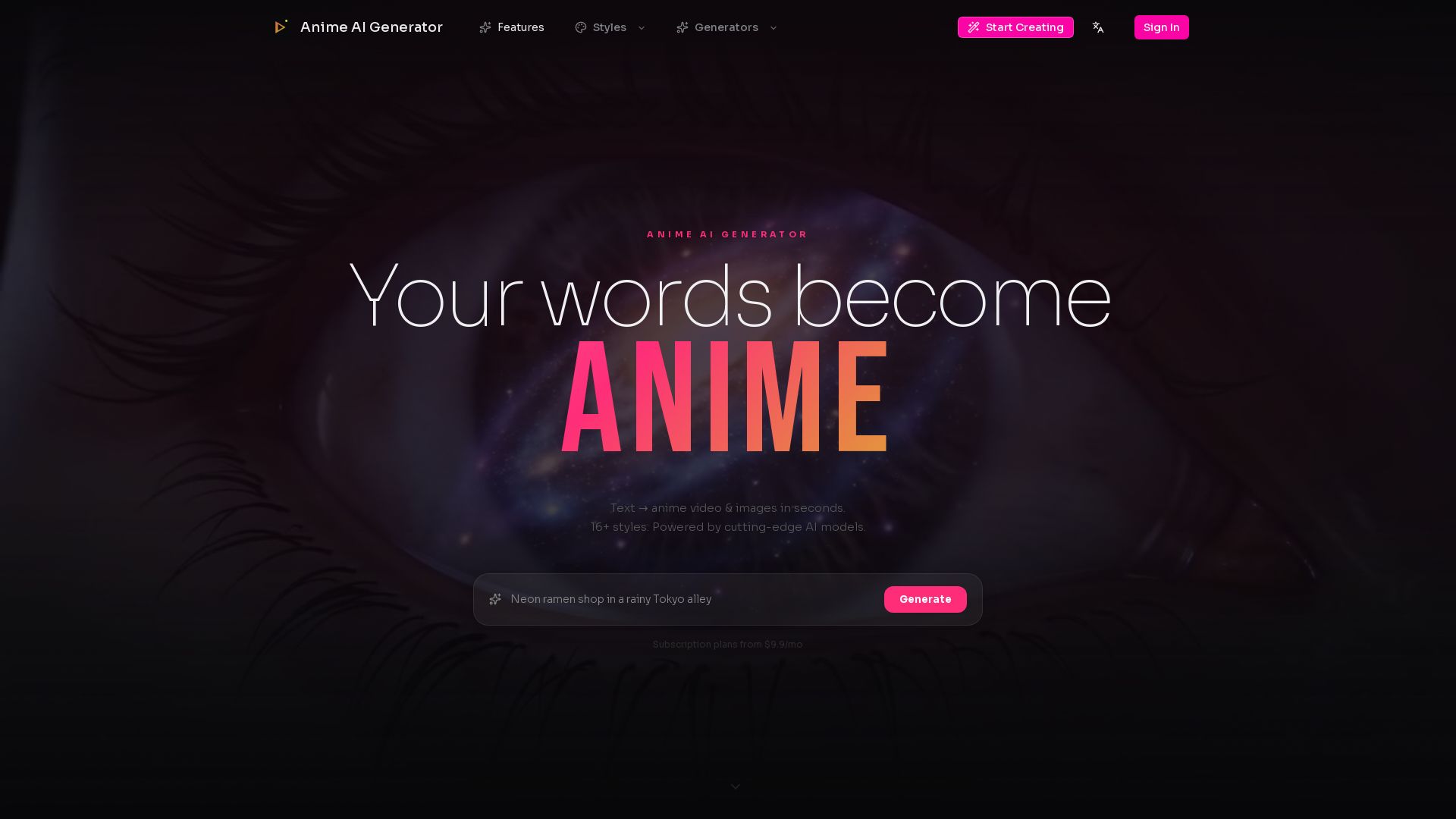 Anime AI Generator