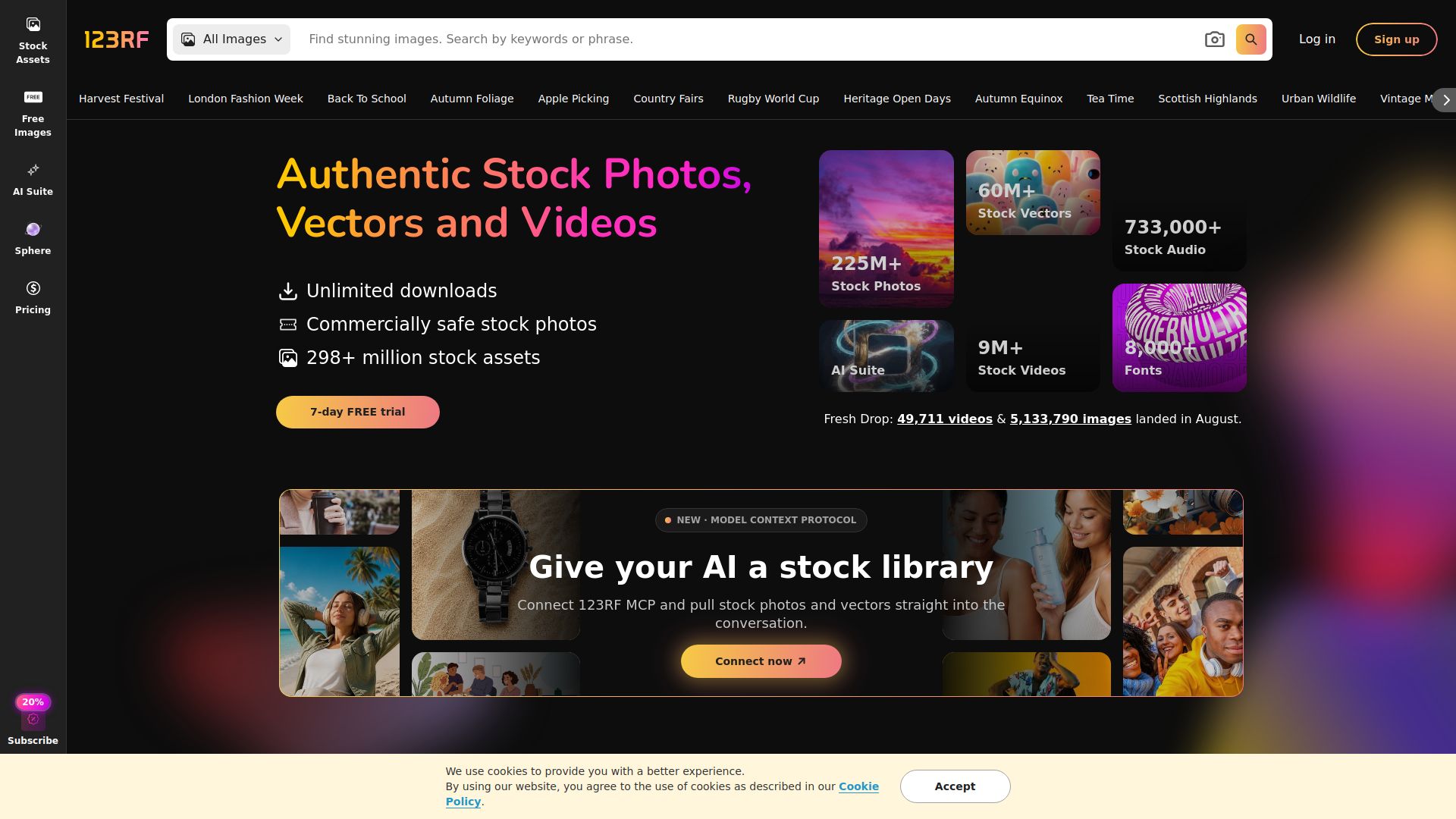 123RF AI Search Engine