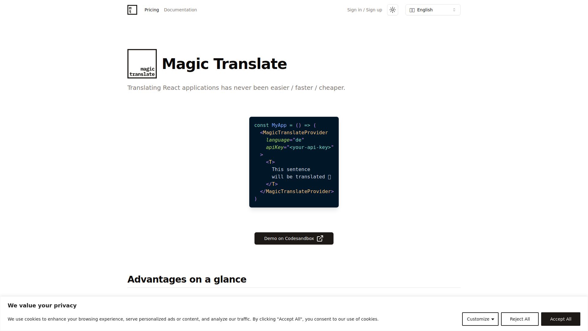 Magic Translate