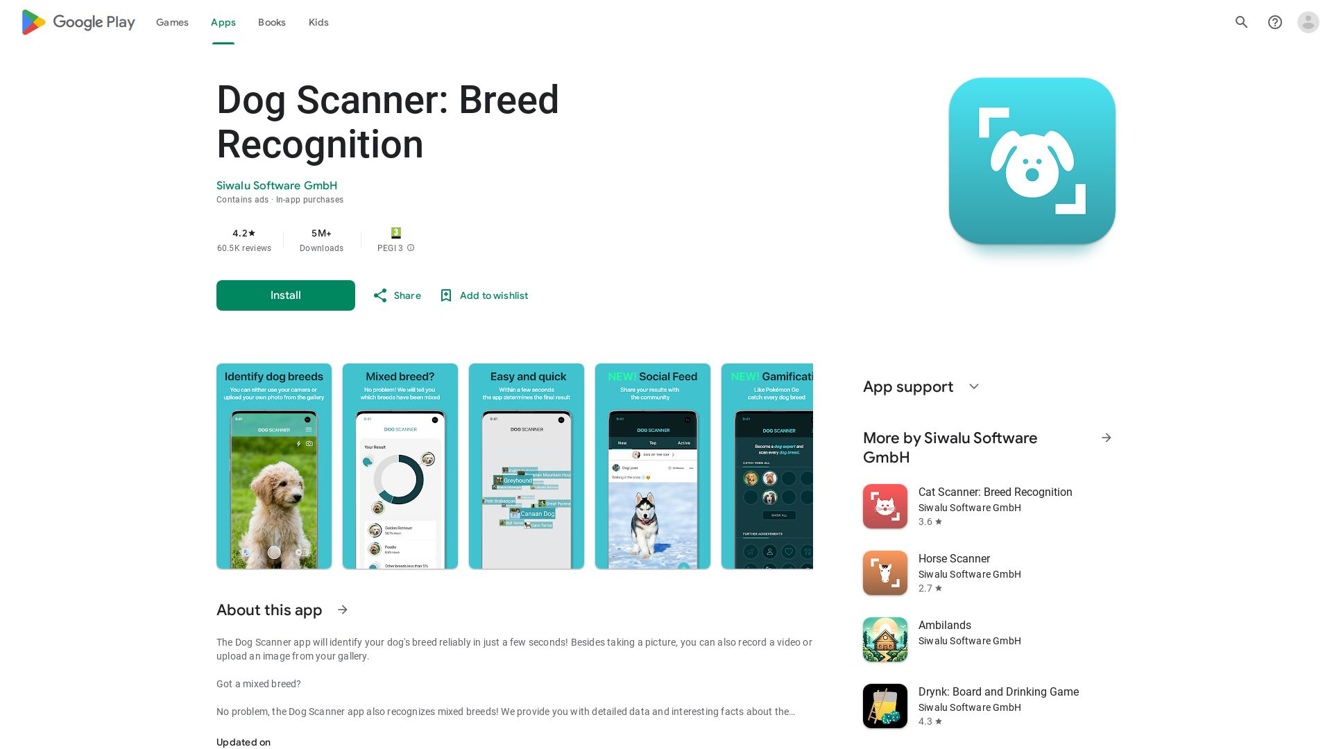 Dog Scanner