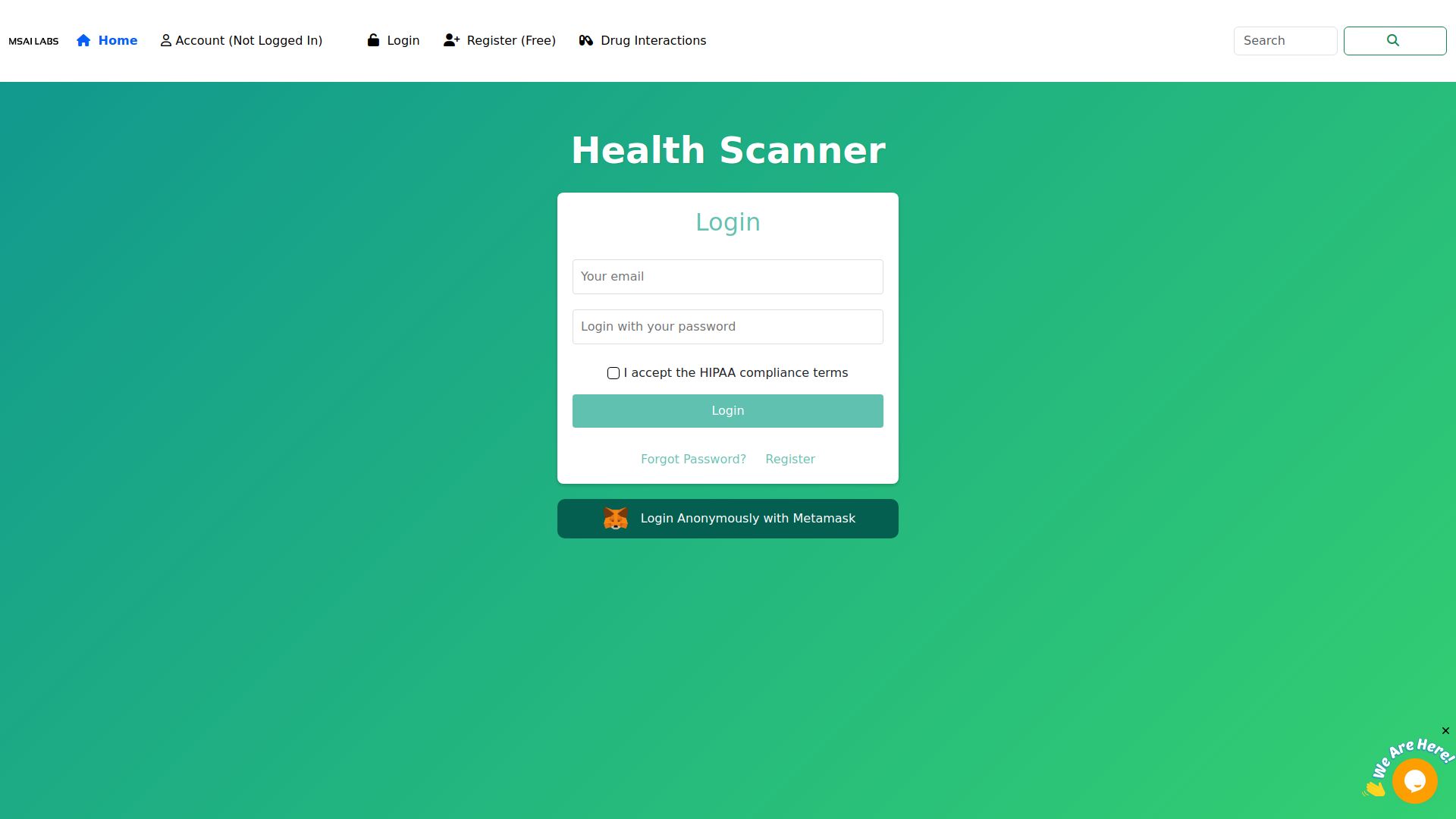 Health Scanner