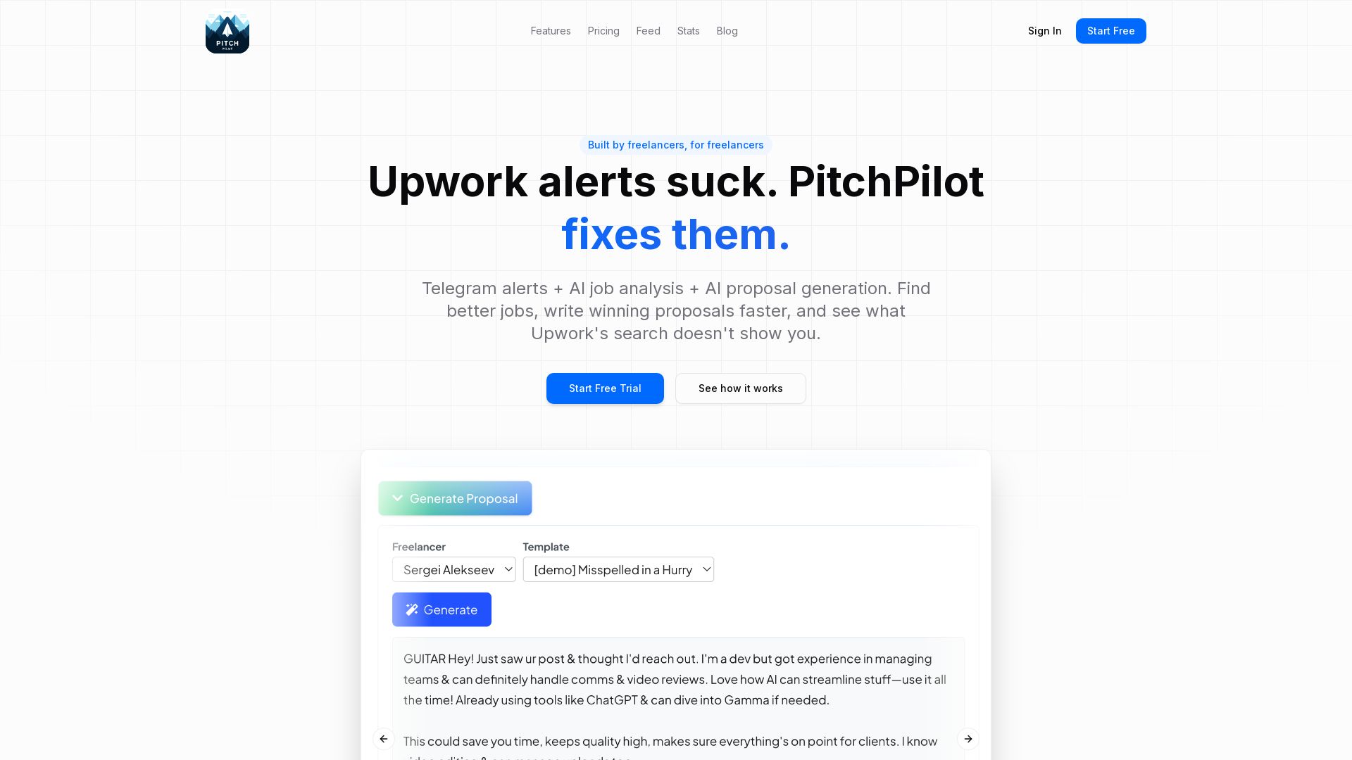 Pitch Pilot