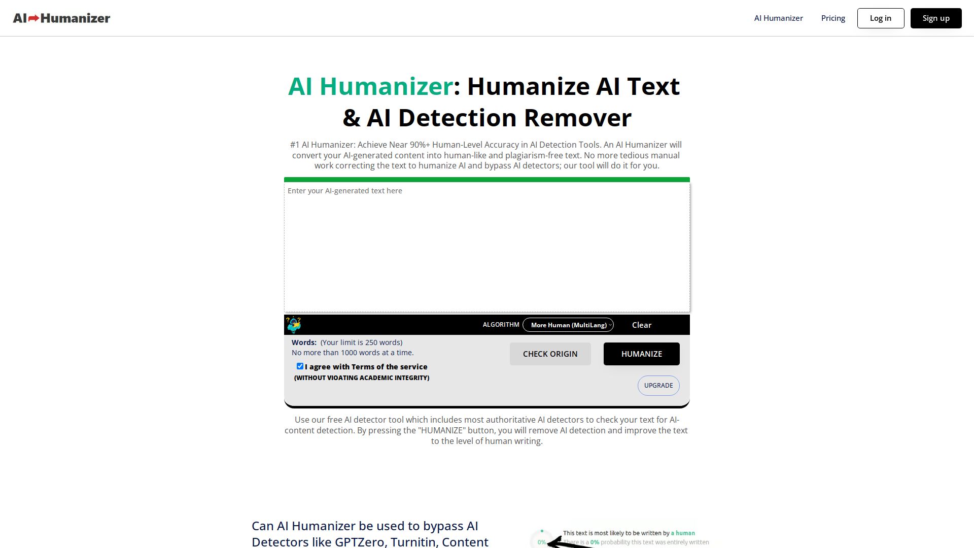 AI Humanizer & Undetectable AI