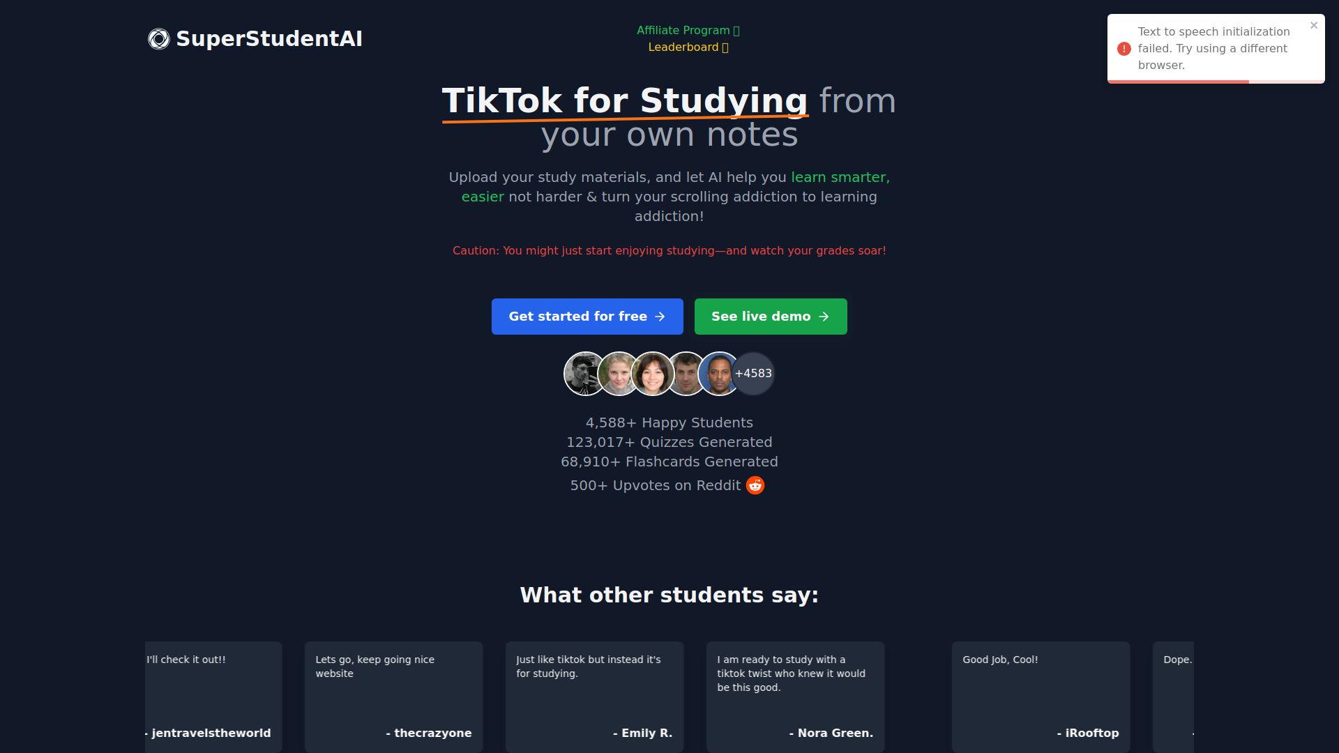 SuperStudentAI