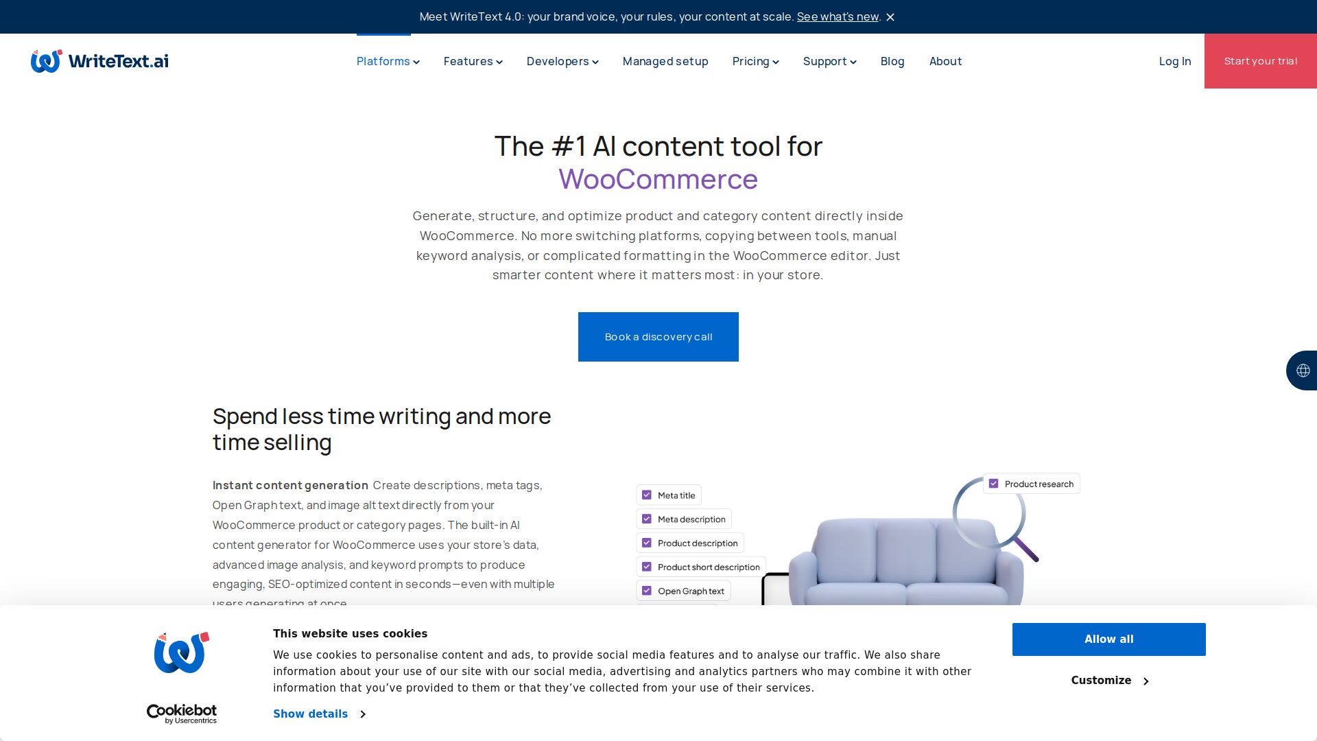 WriteText.ai for WooCommerce