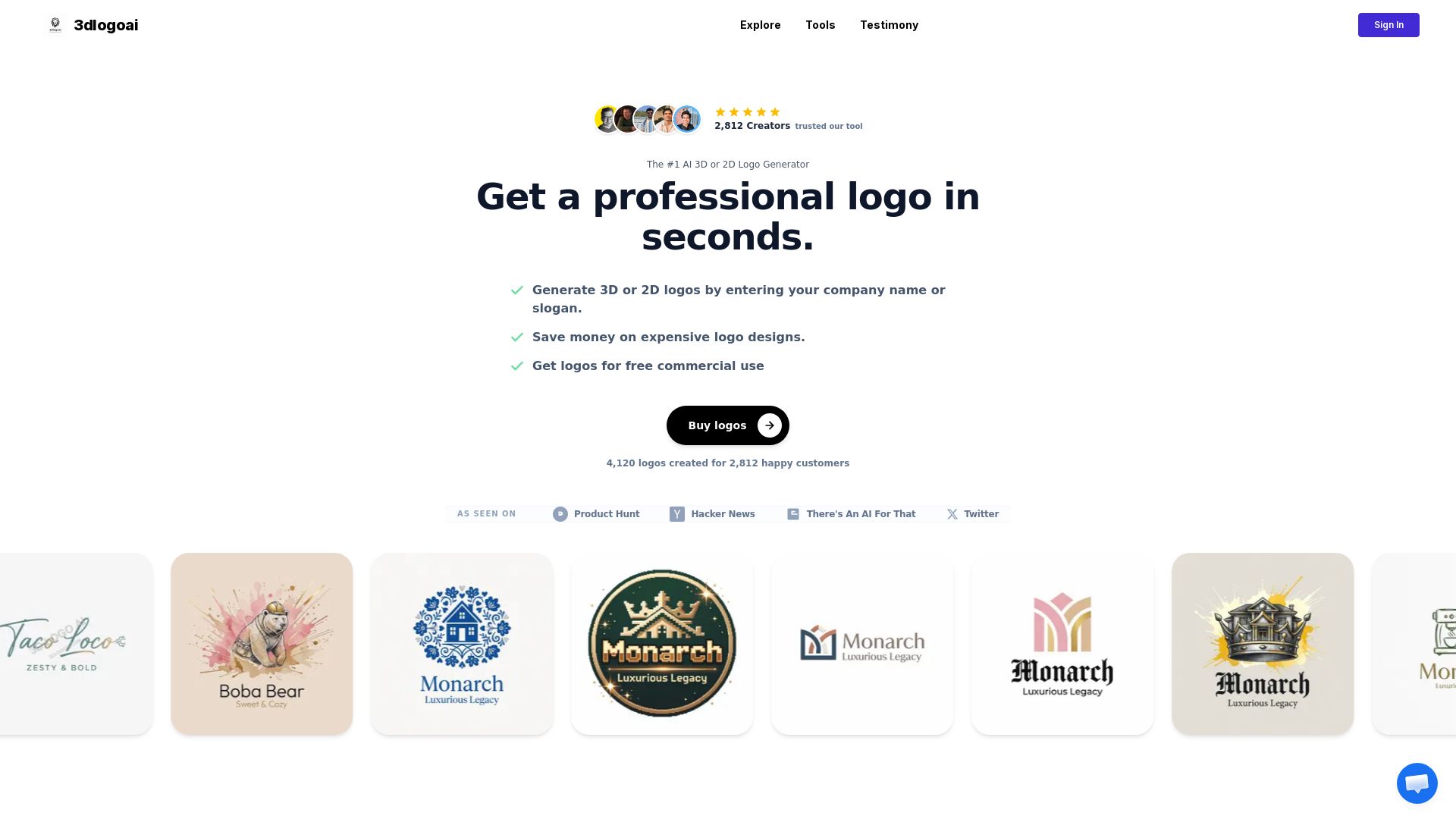 3DLogoAI