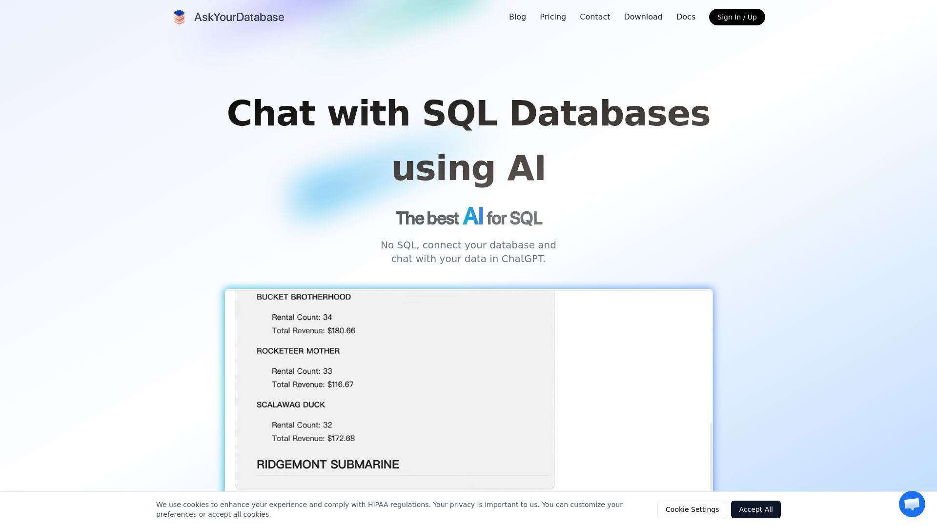 AskYourDatabase