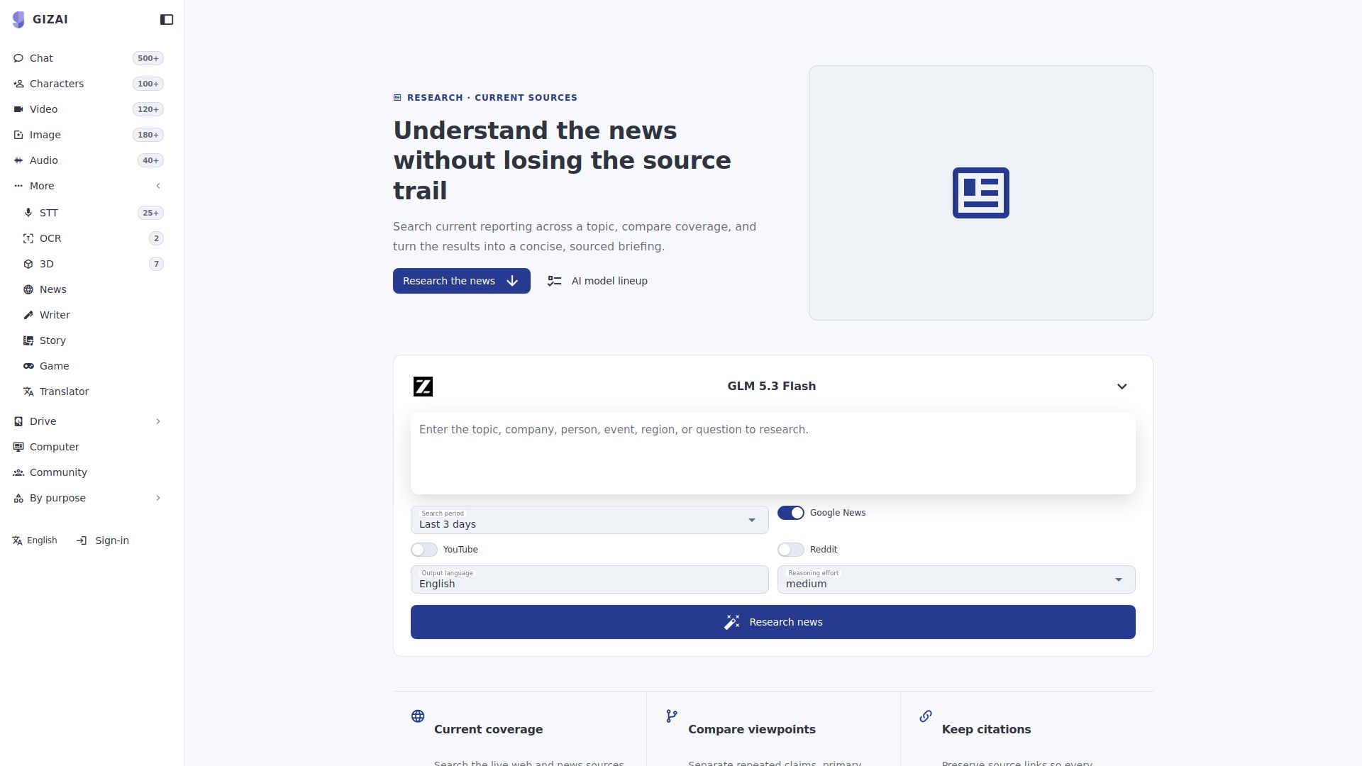 AI for News