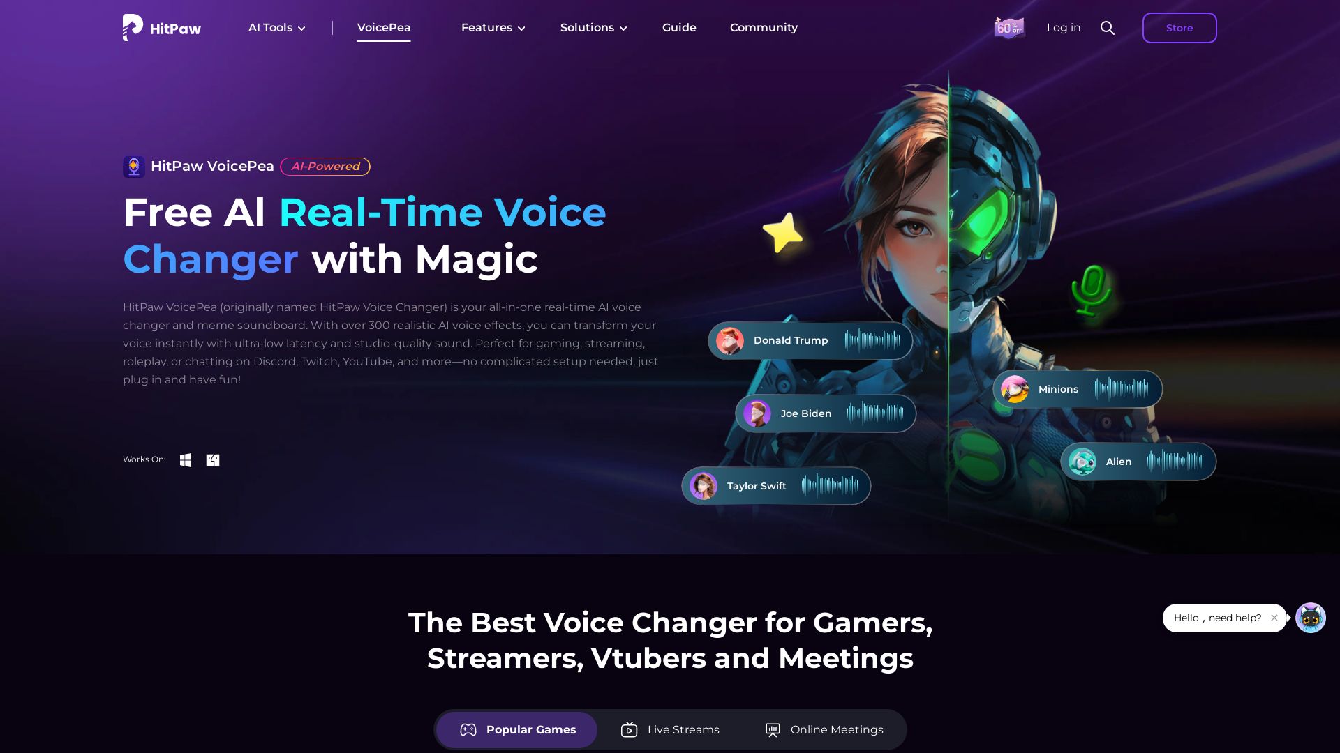 HitPaw Voice Changer