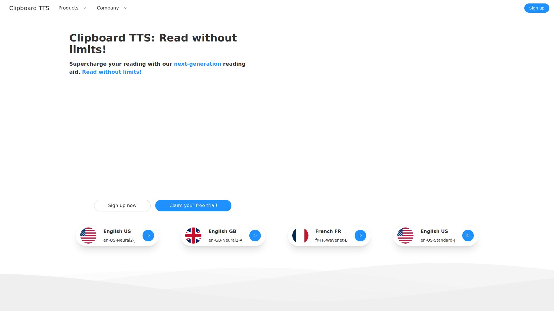 Clipboard TTS
