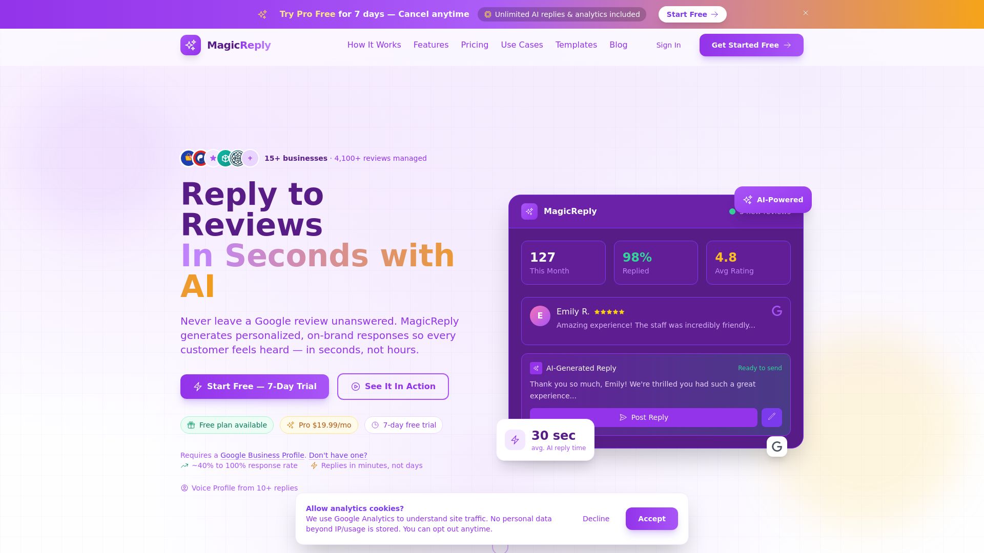 MagicReply AI