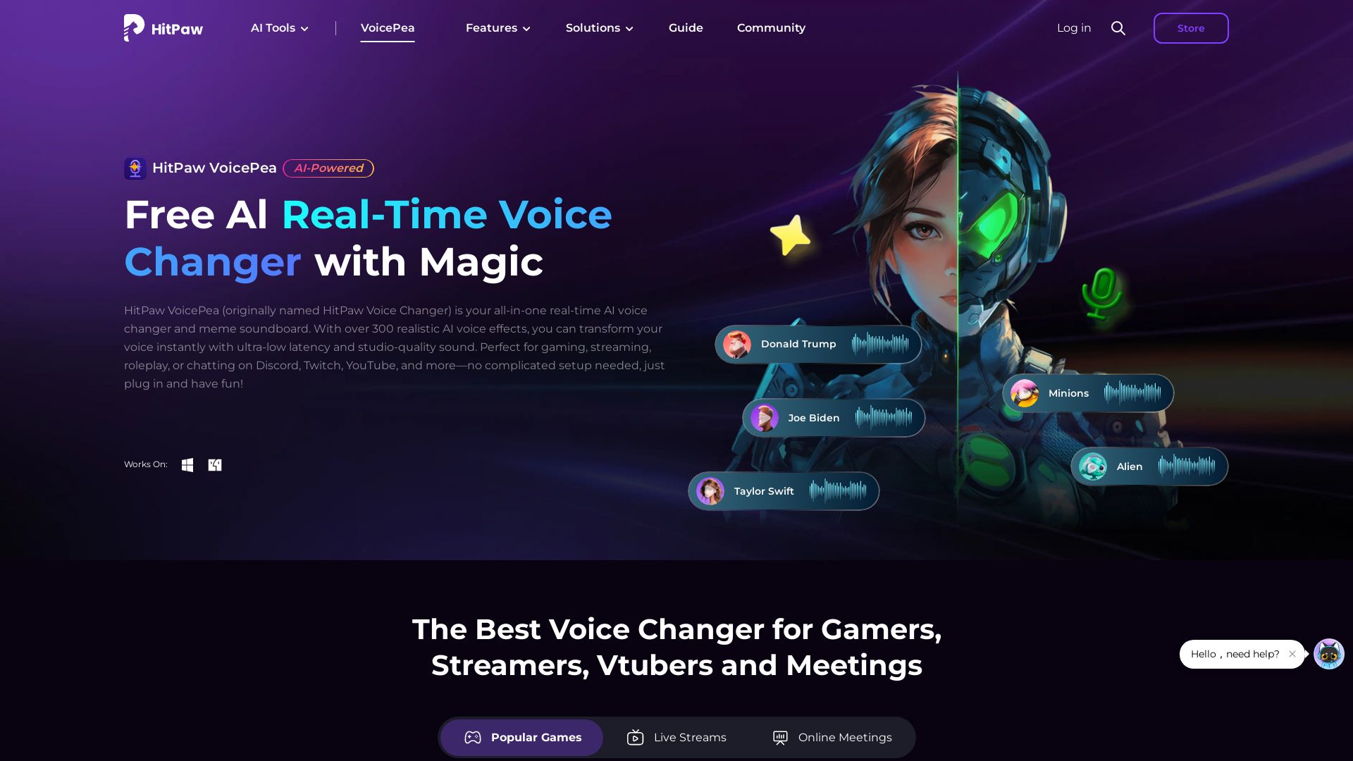 HitPaw Voice Changer