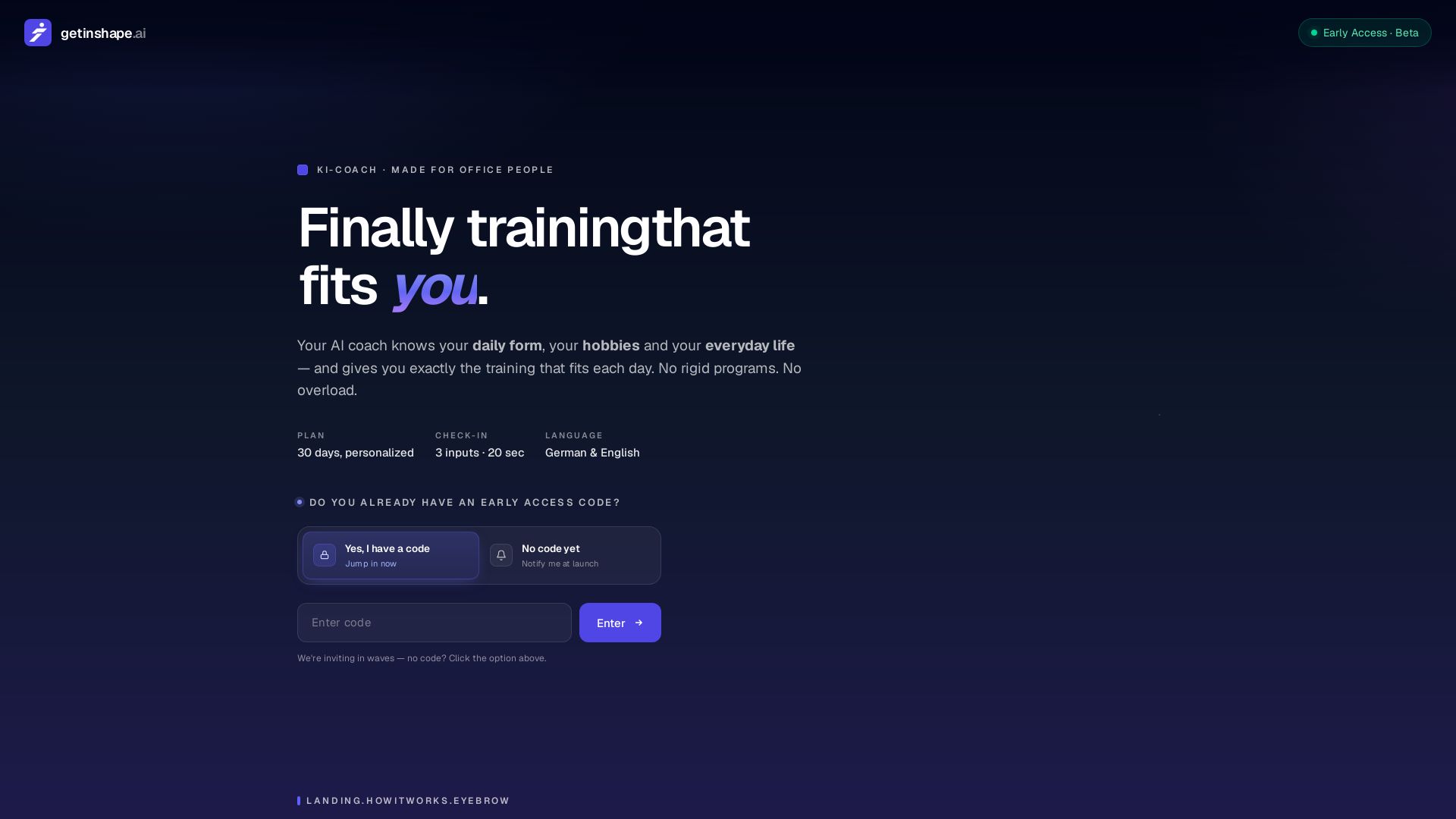 Getinshape.ai
