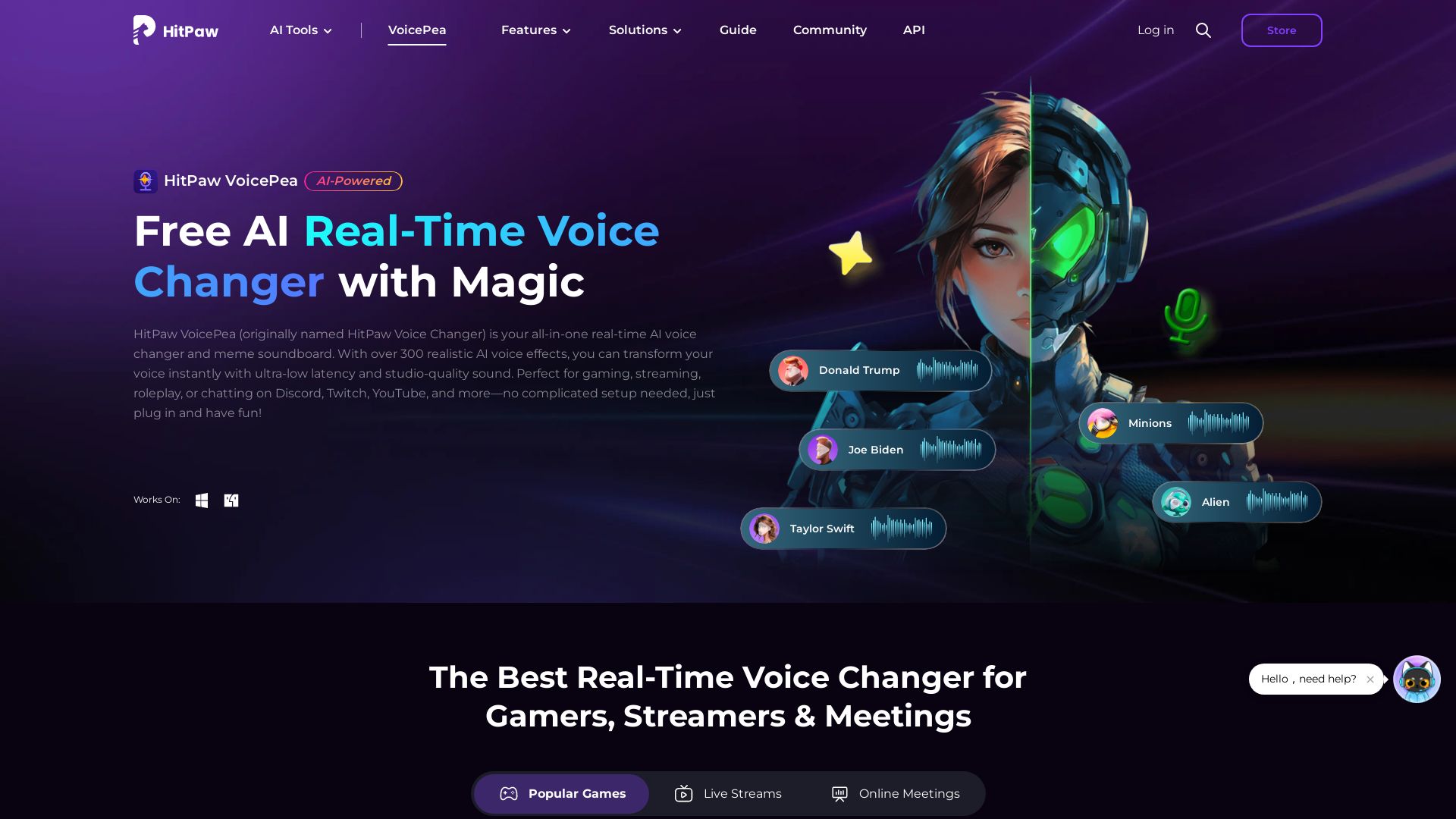 HitPaw Voice Changer
