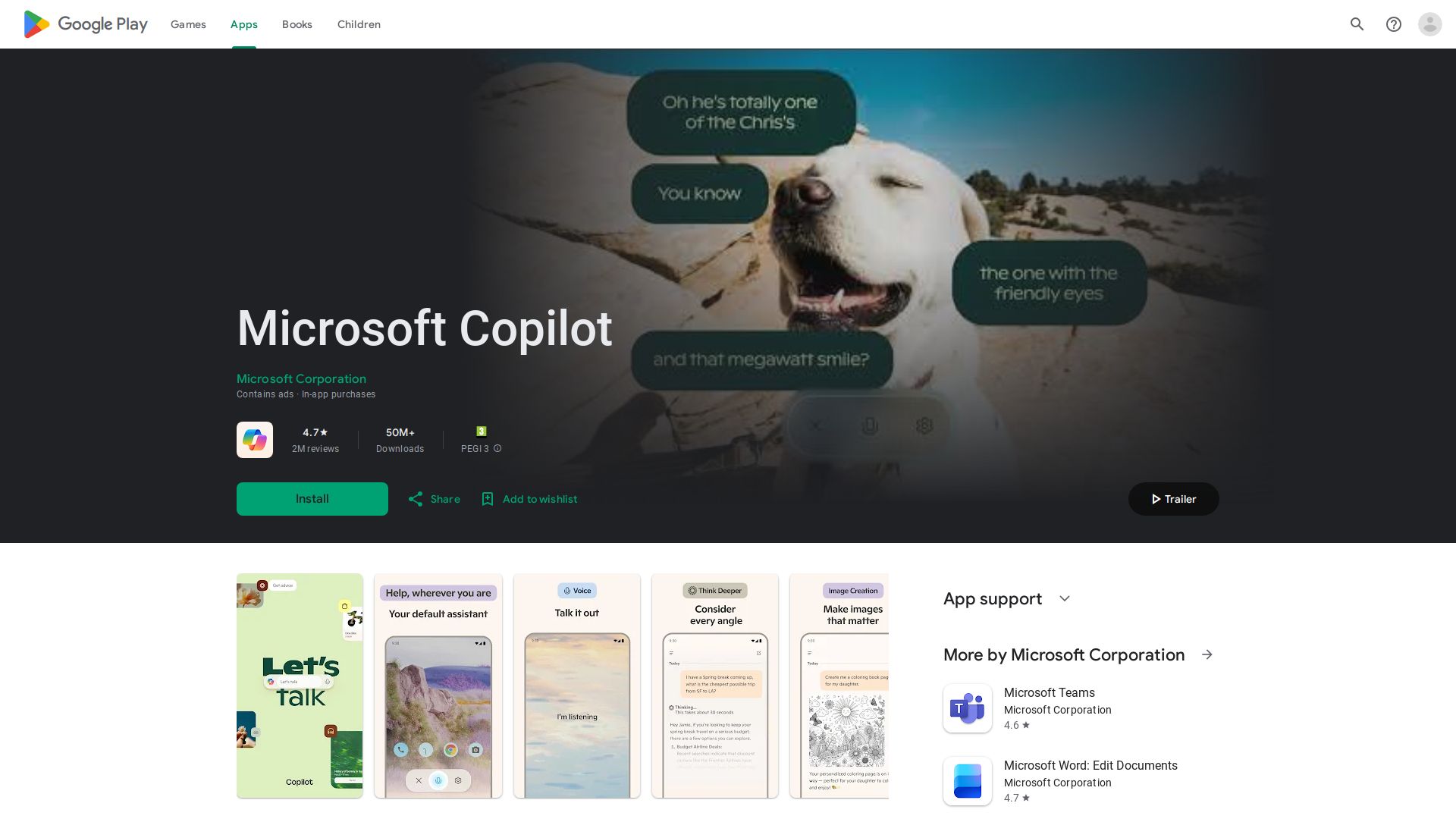 Microsoft Copilot for Android