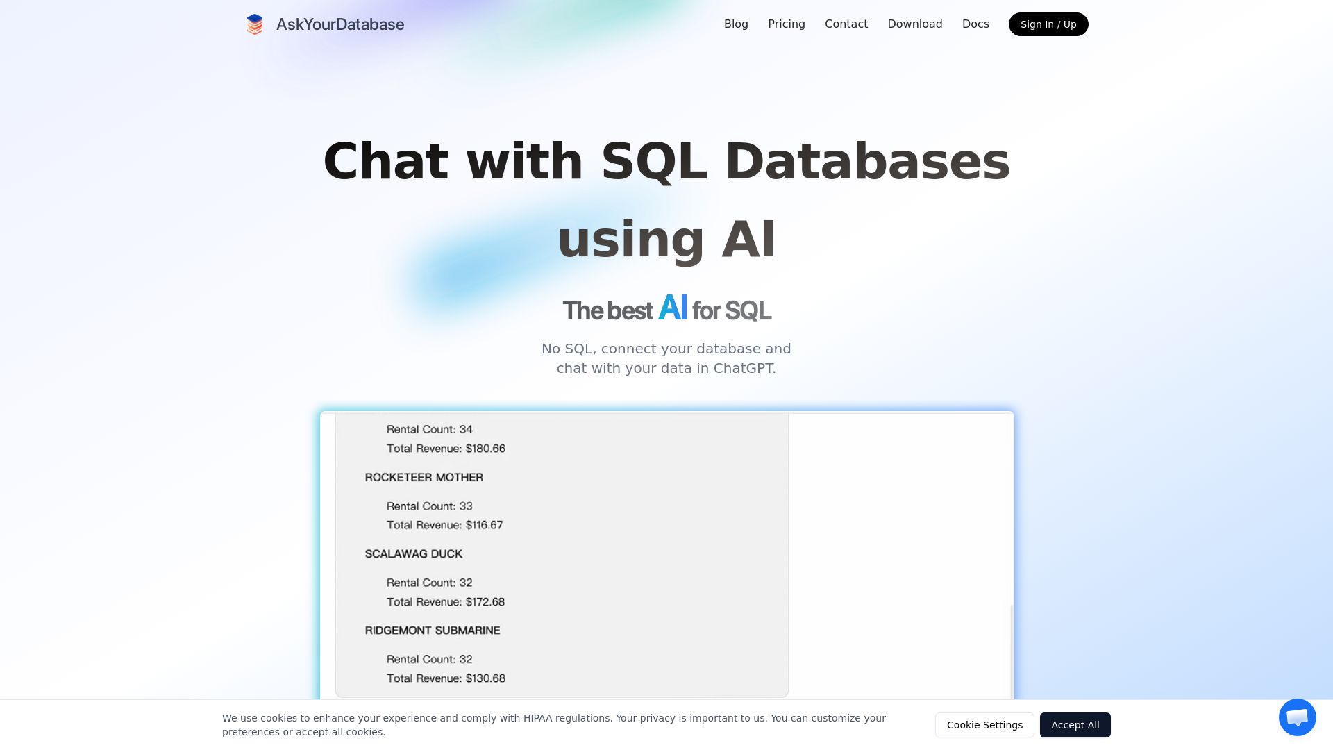 AskYourDatabase
