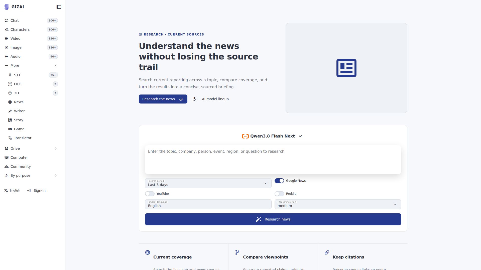 AI for News
