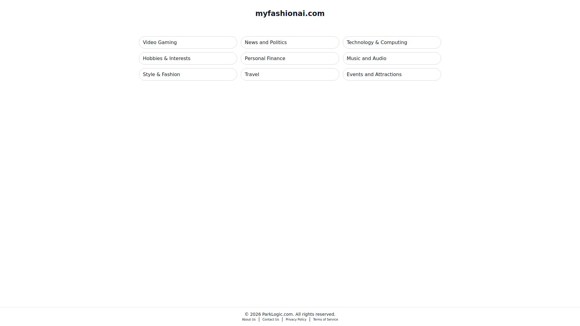 Myfashion AI