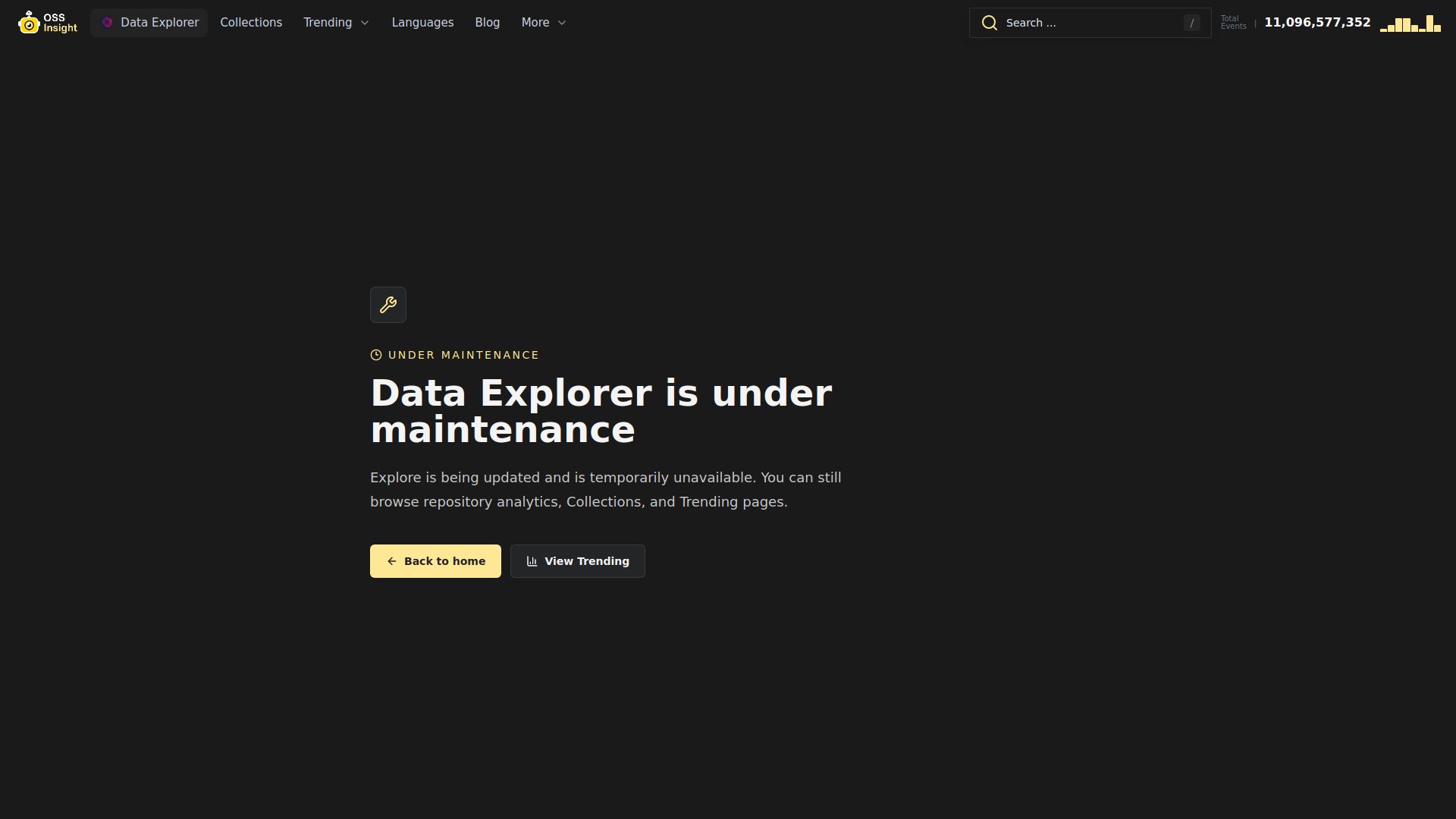 GitHub Data Explorer
