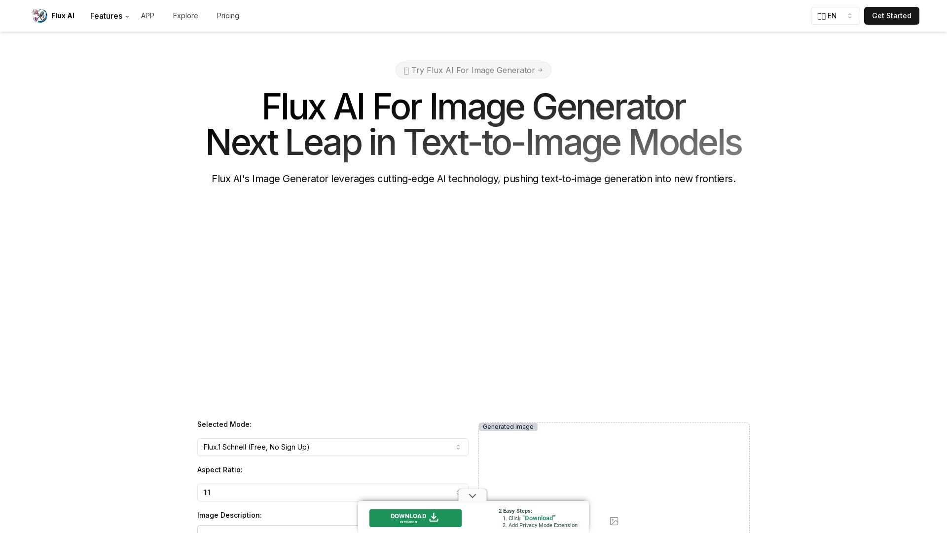 Flux Image Generator