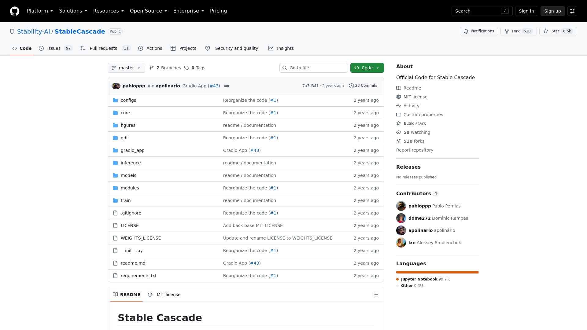 Stable Cascade