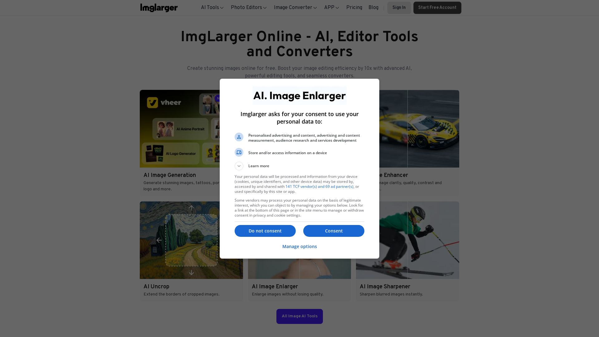 AI Image Enlarger