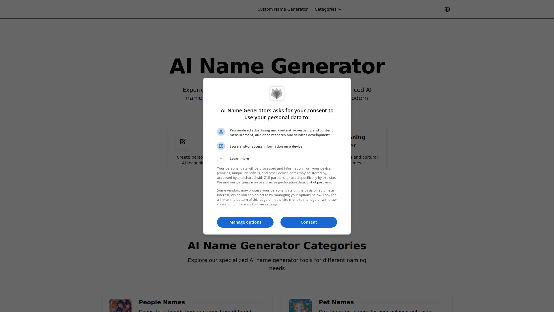 AI Names Generator