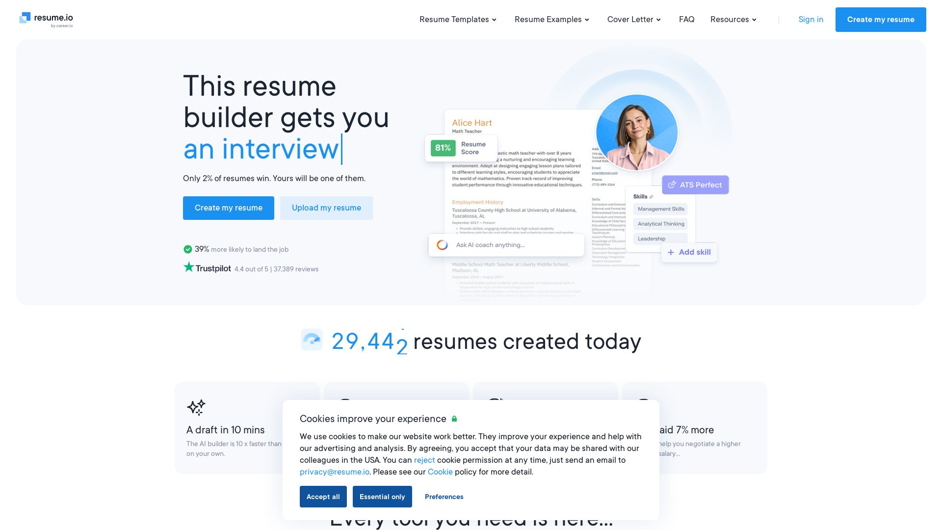 Resume.io