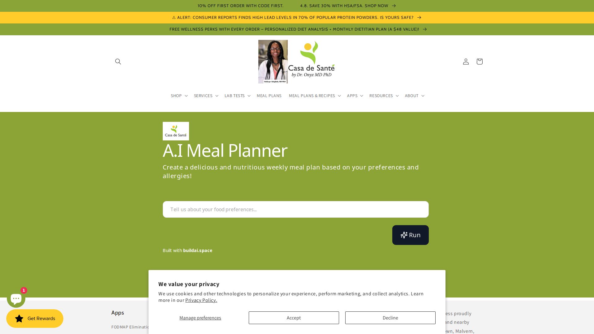 AI Meal Planner