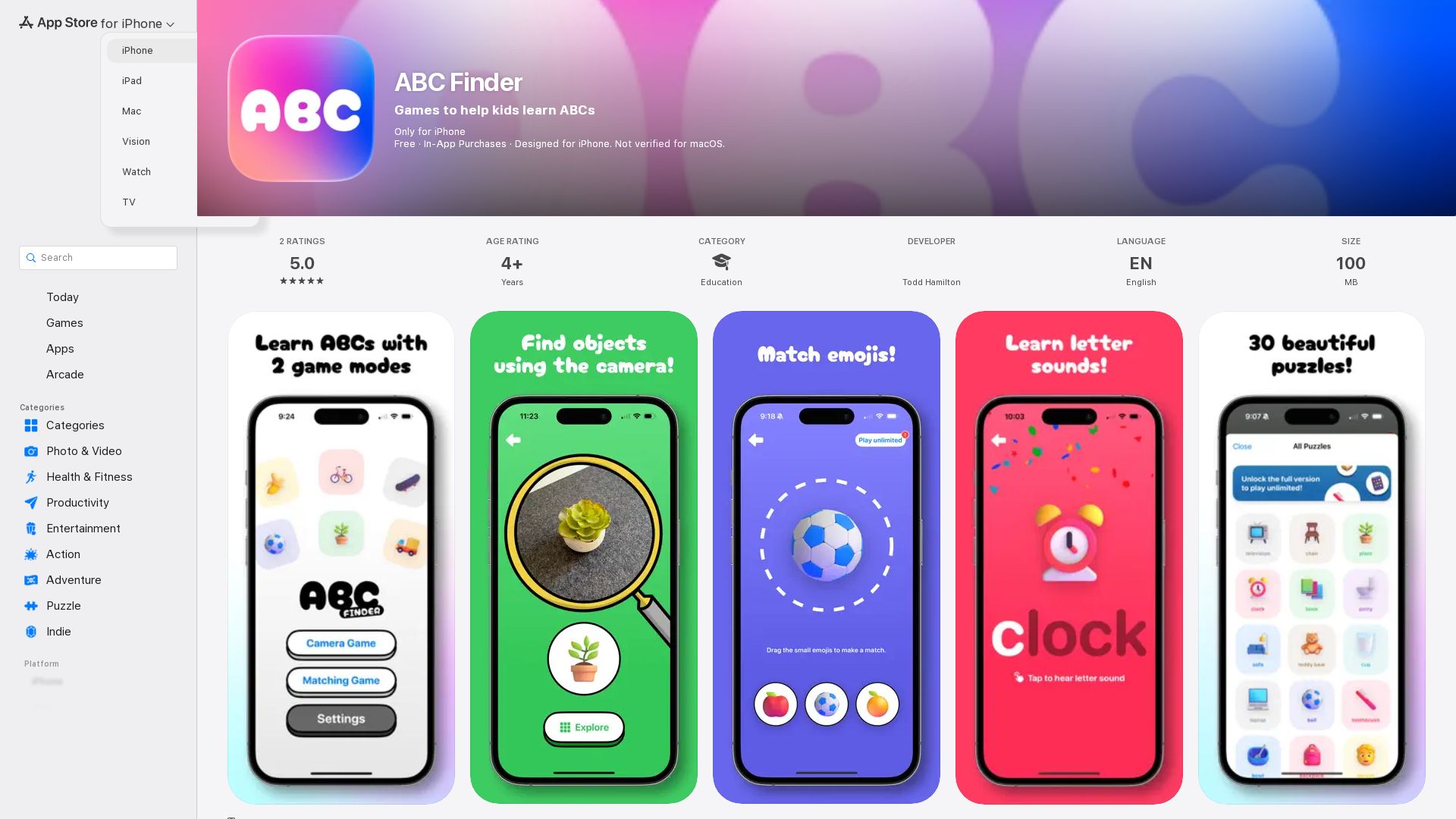 ABC Finder