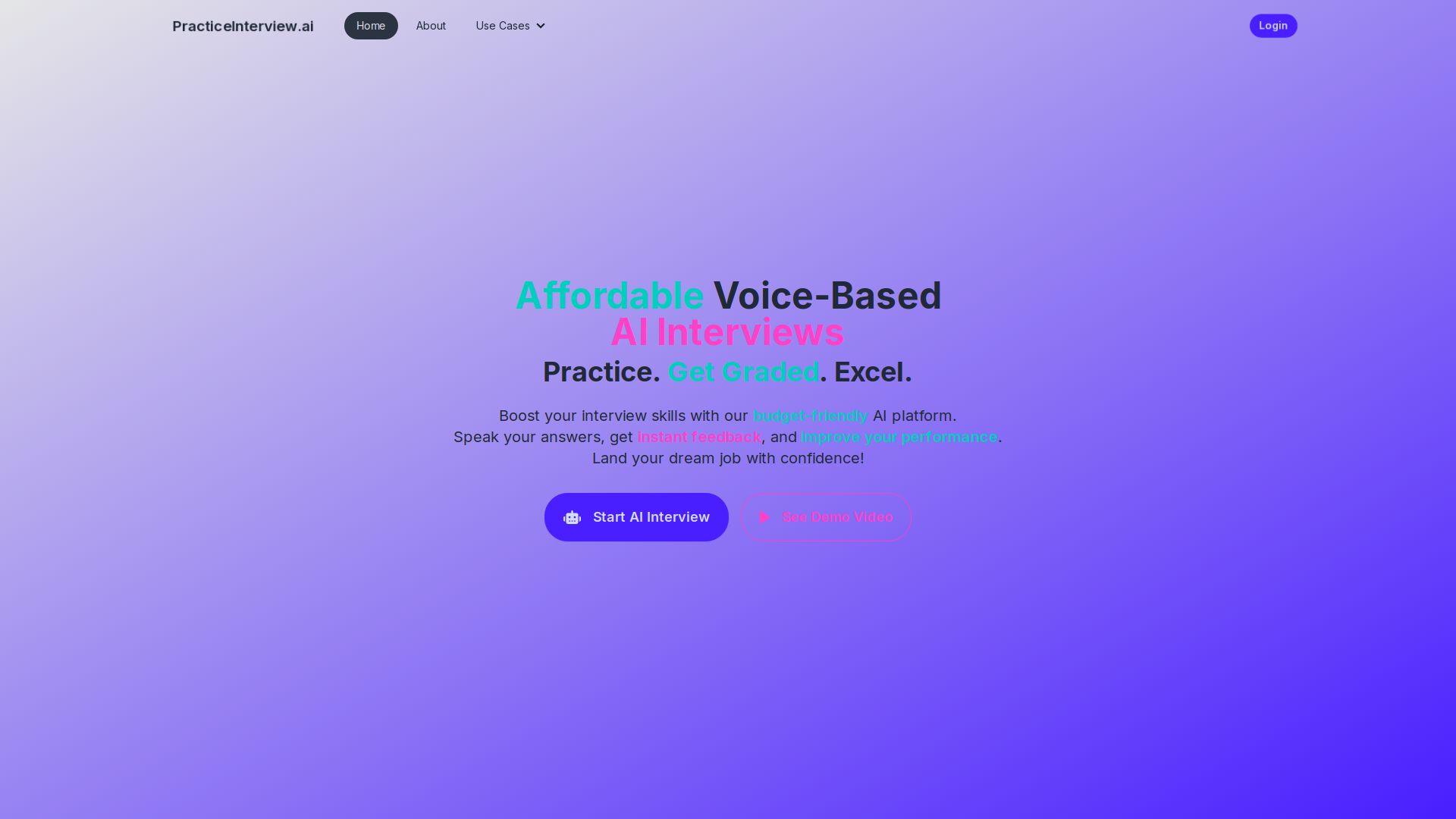 PracticeInterview.ai