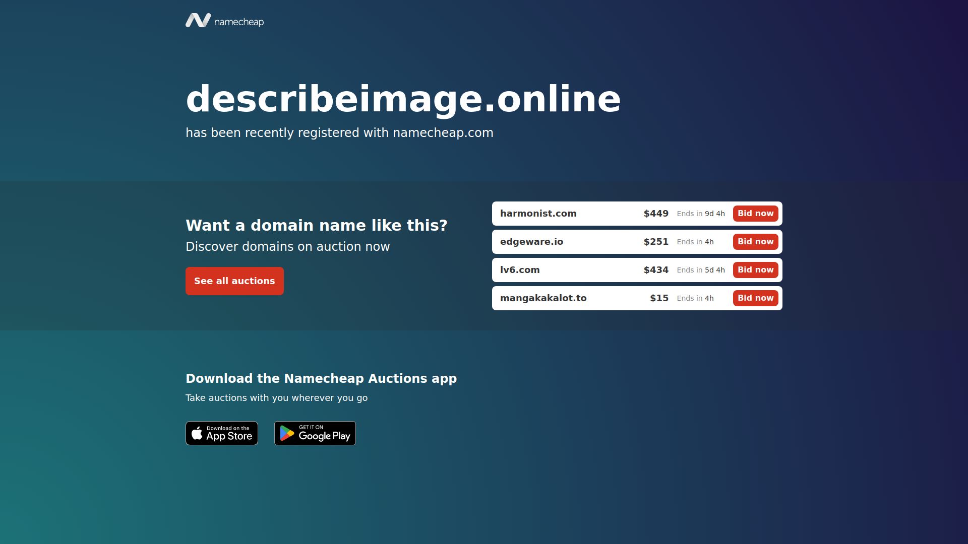DescribeImage.online