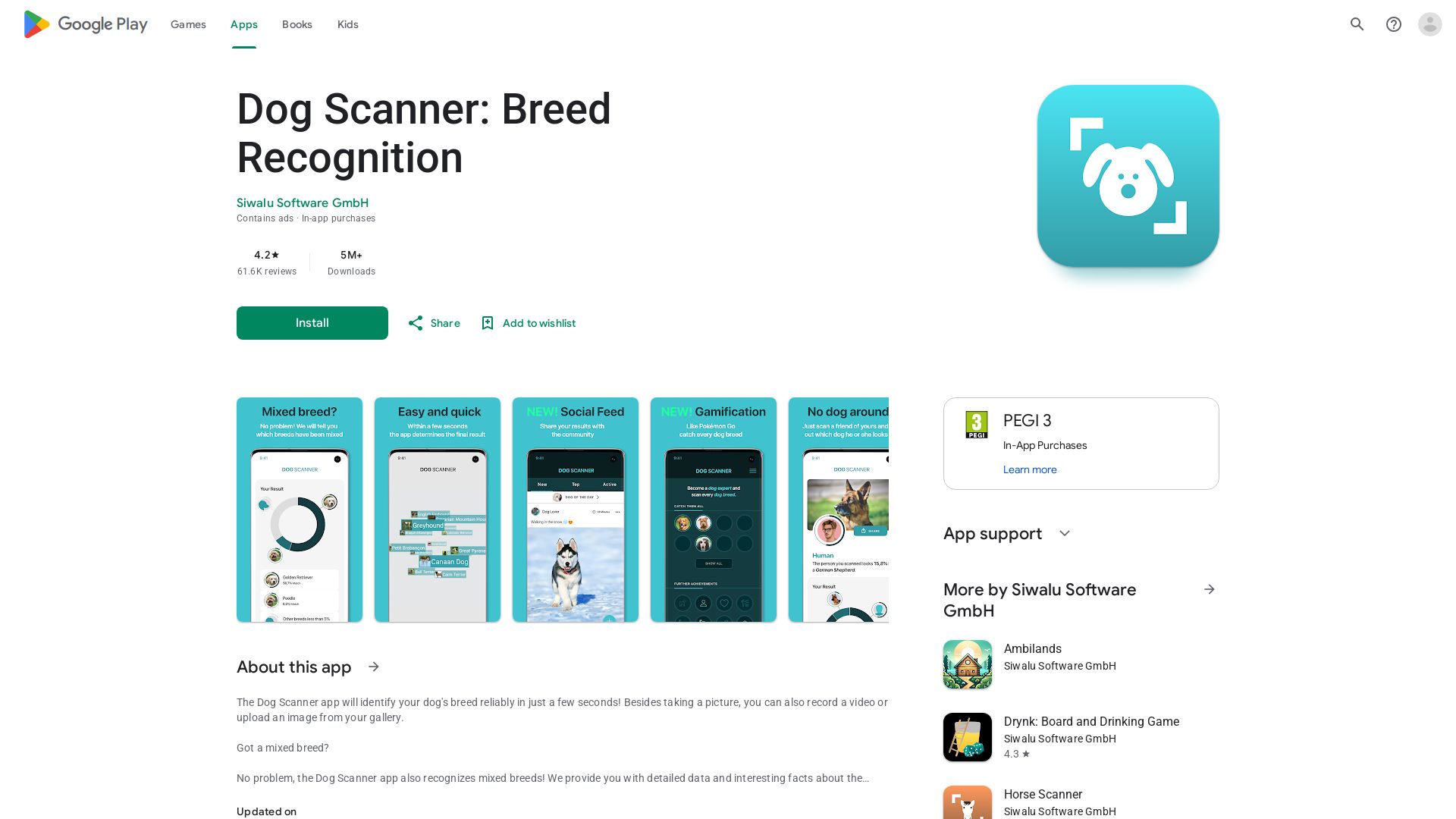 Dog Scanner