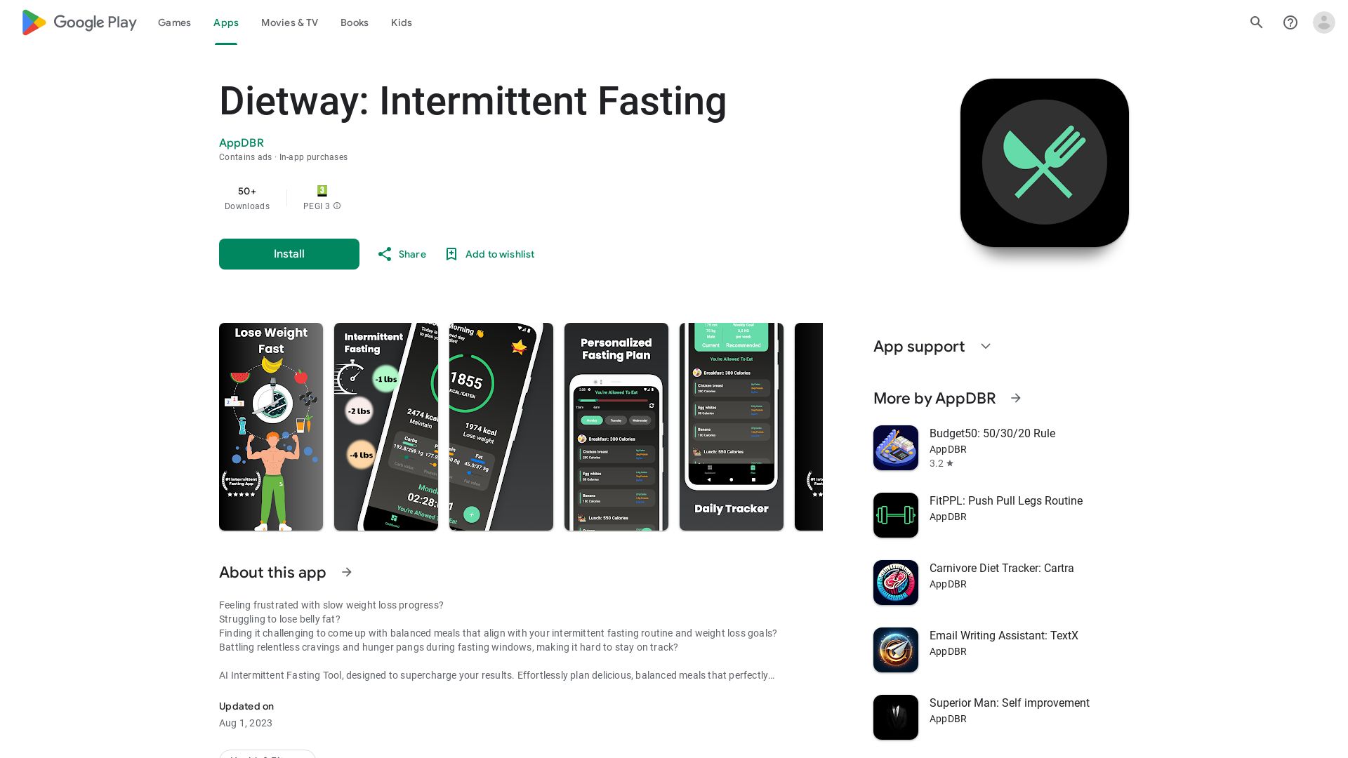 Dietway: Intermittent Fasting