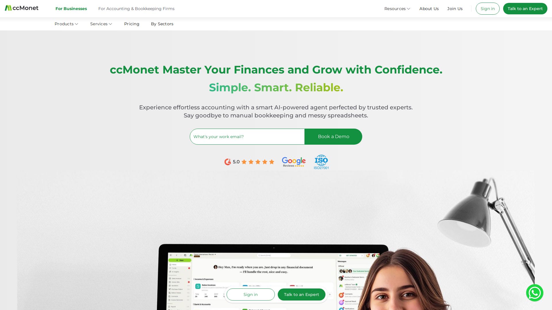 cc:Monet Home - AI Finance Assistant