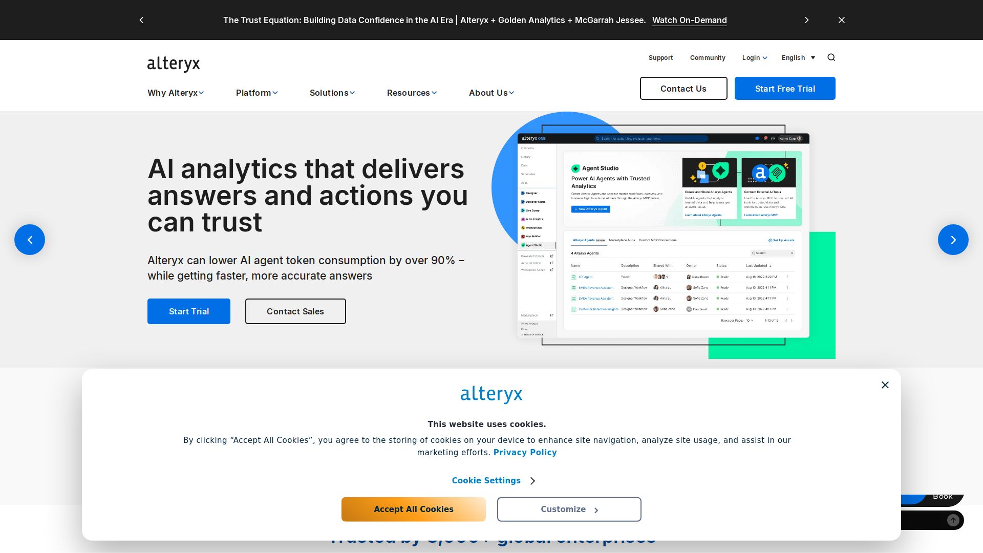 Alteryx Analytics Cloud Platform
