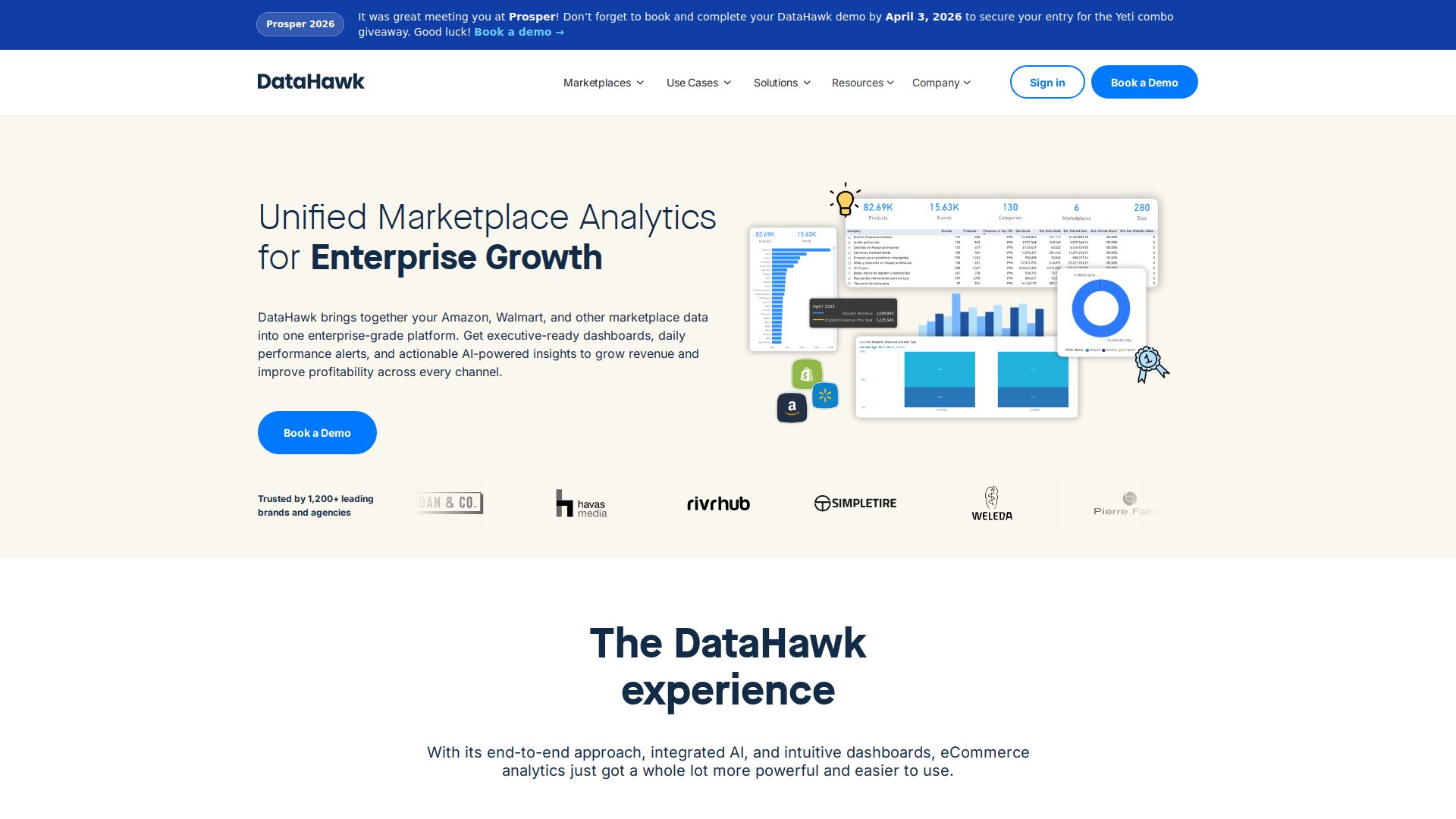 DataHawk eCommerce Analytics