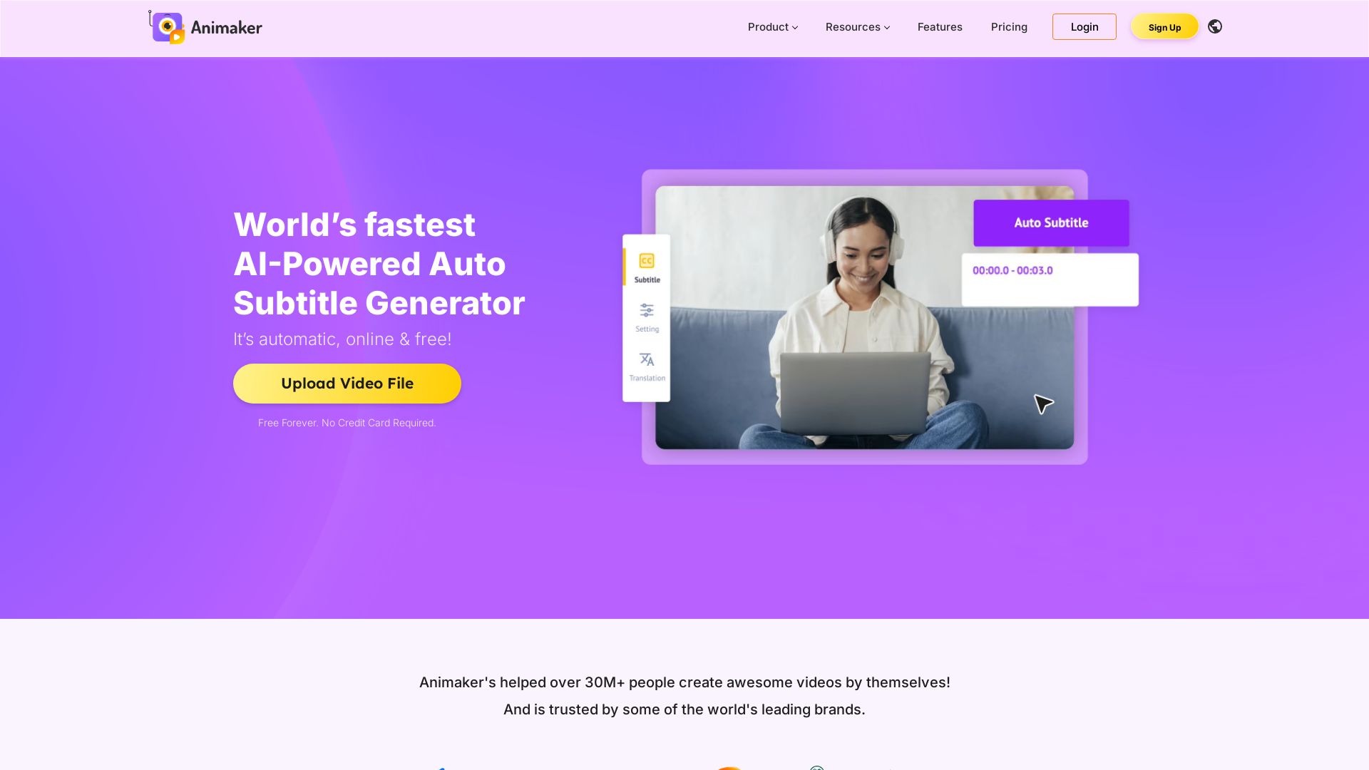 Animaker’s Subtitle Generator