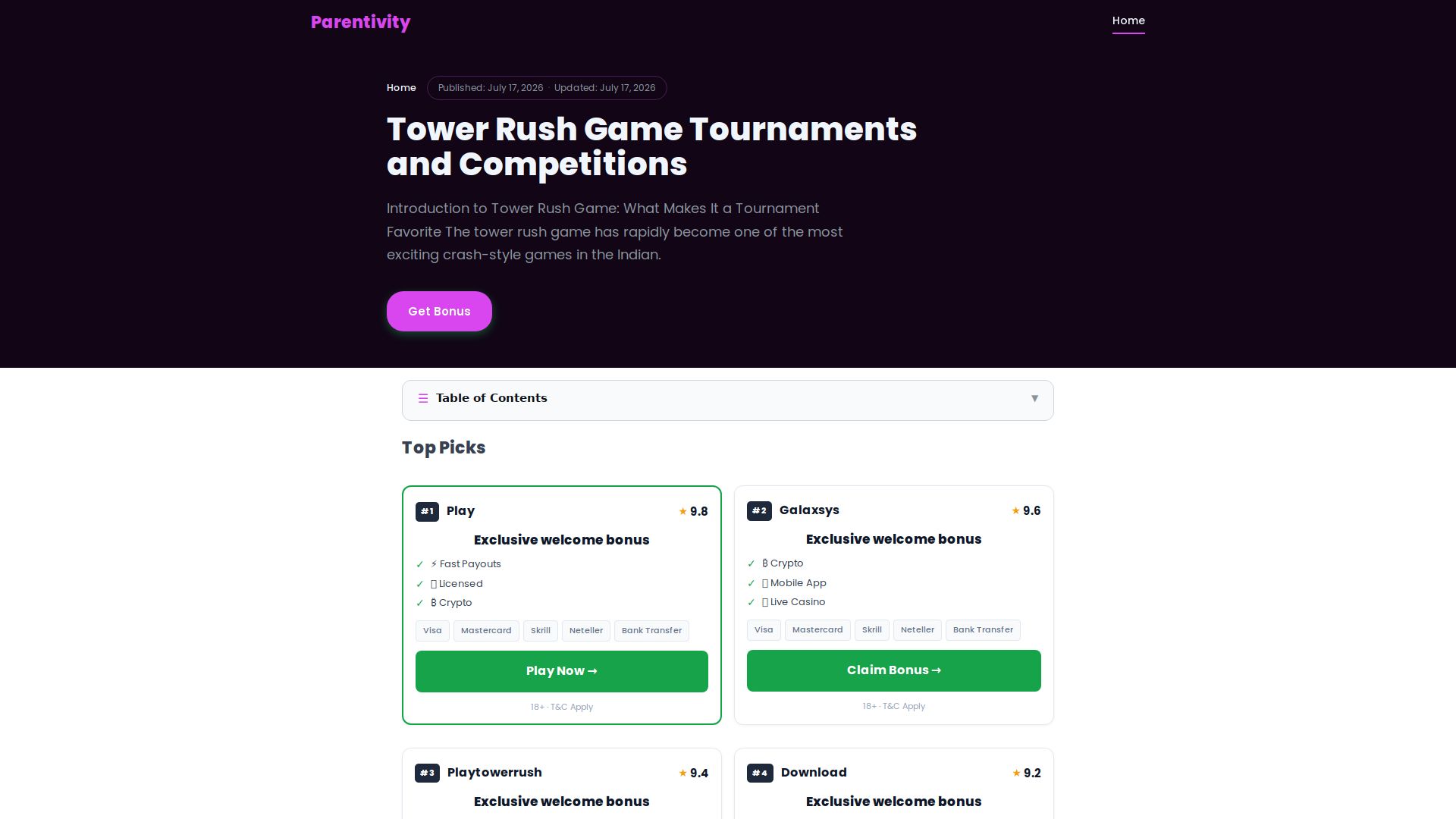 Parentivity