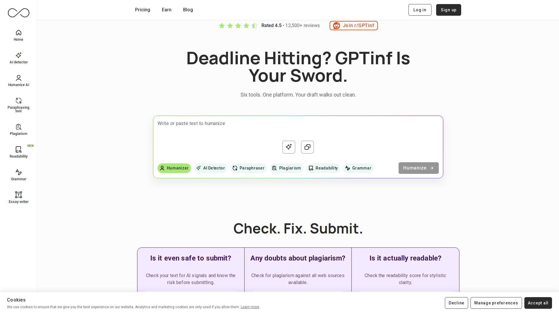 GPTinf