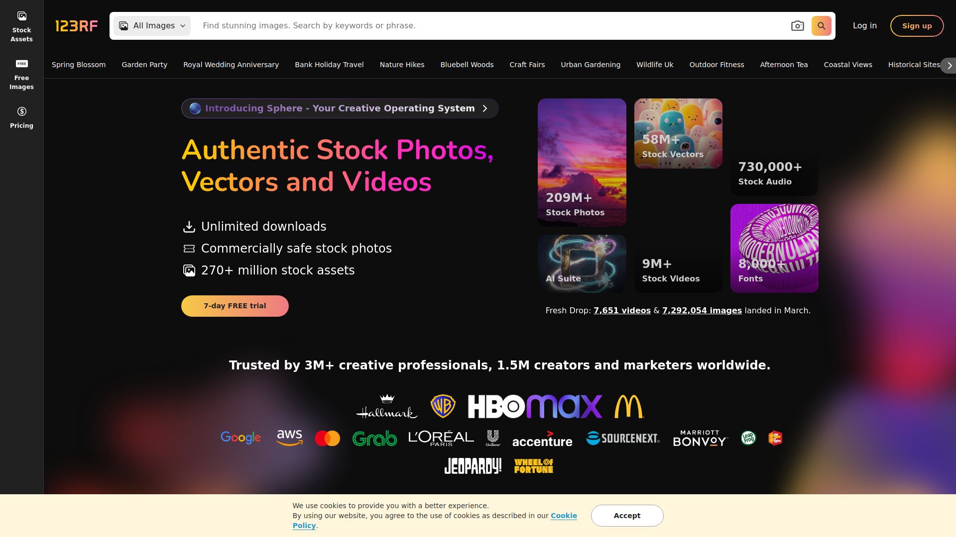 123RF AI Search Engine