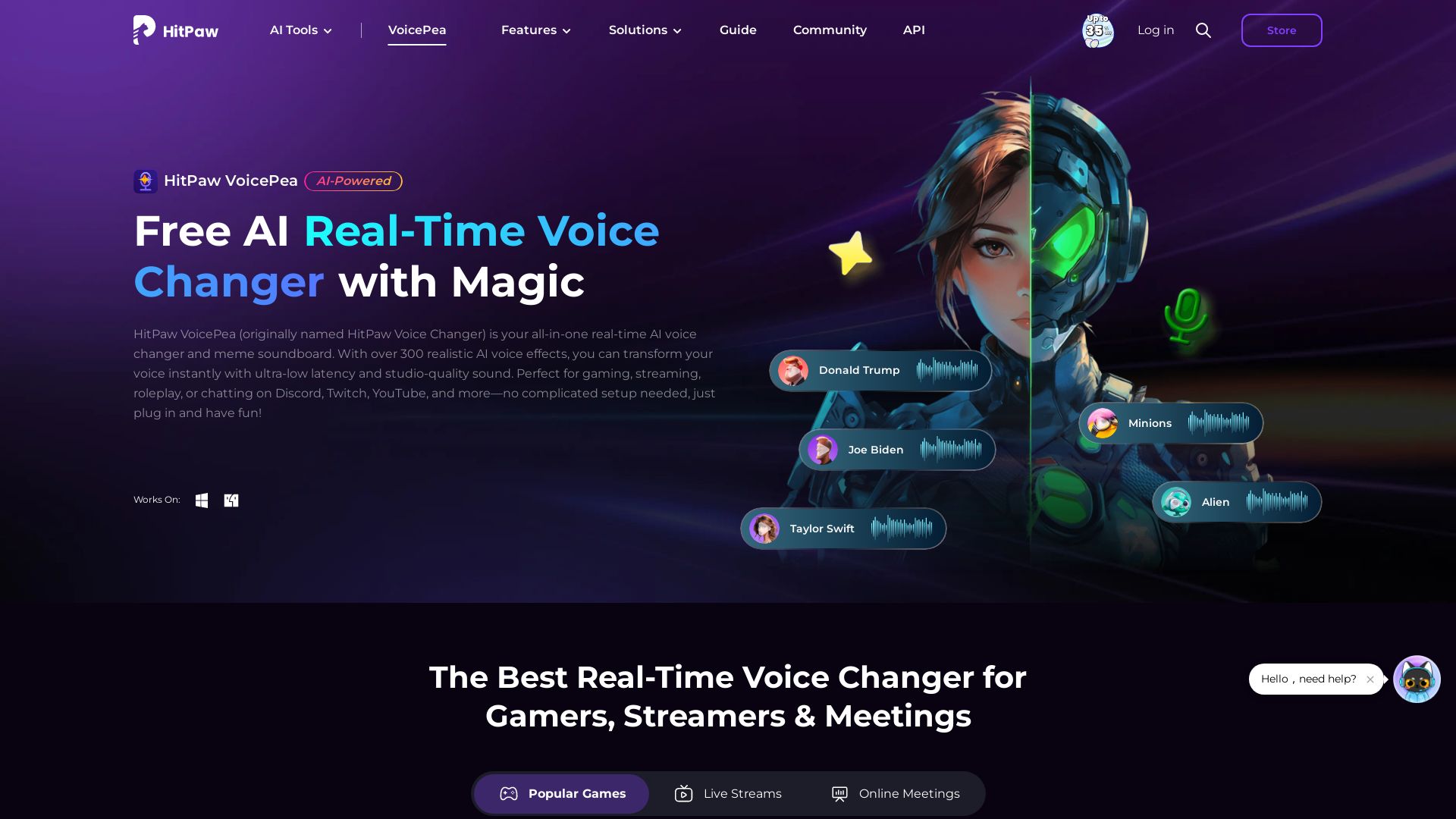 HitPaw Voice Changer