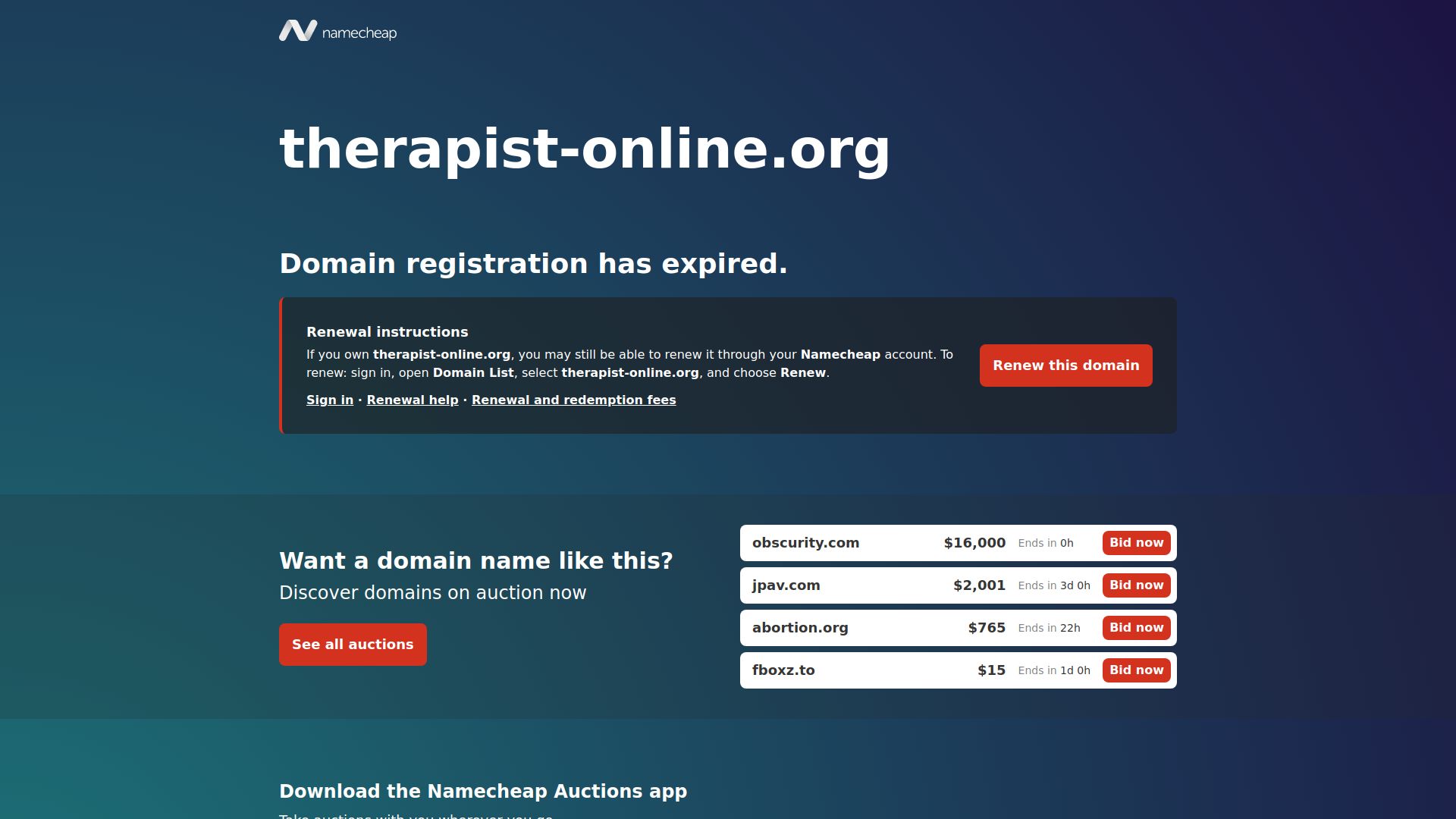 Therapist Online