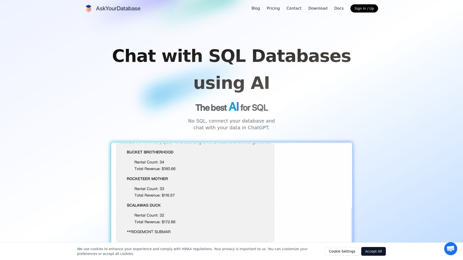 AskYourDatabase
